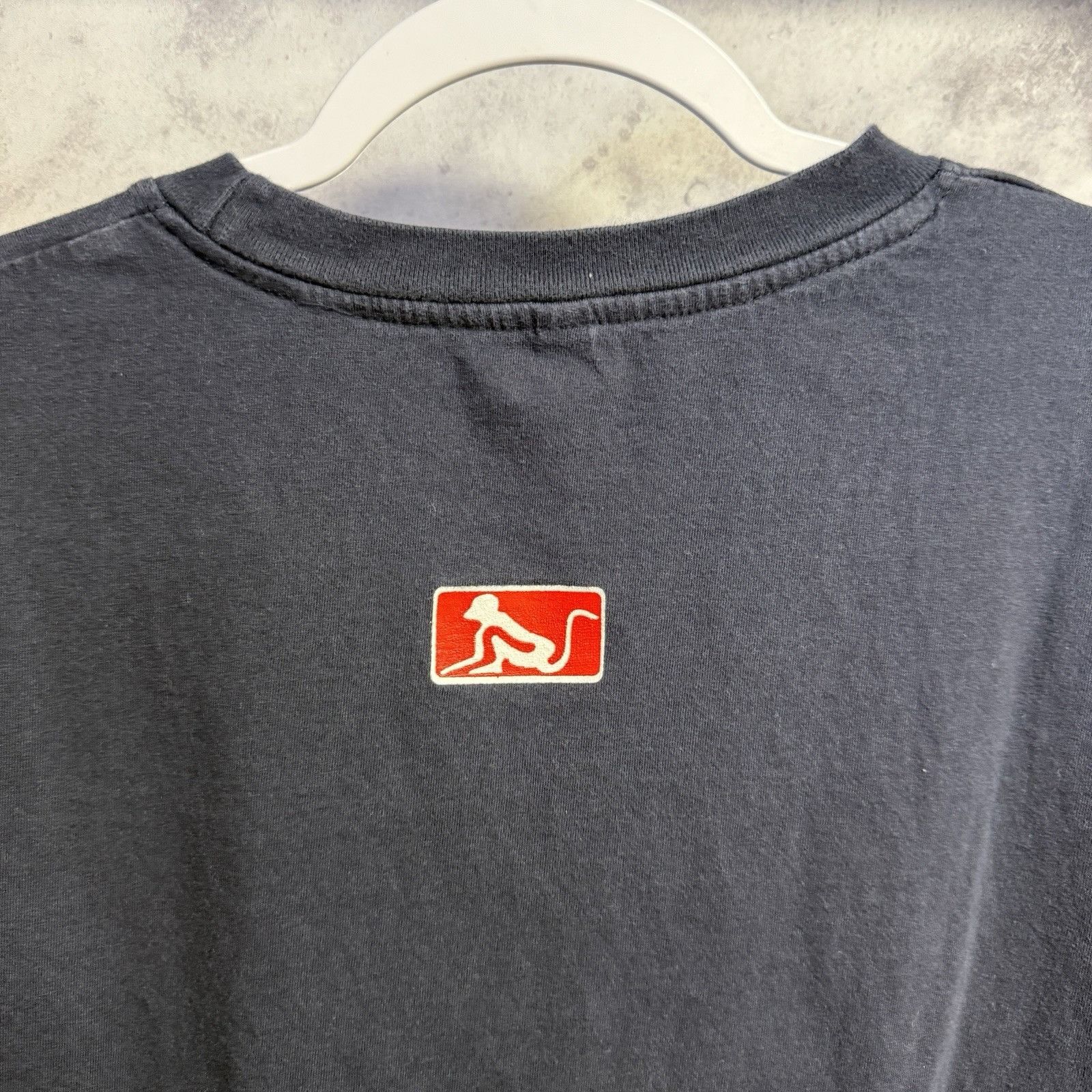 Vintage Drunknmunky T Shirt Mens XL 22x28 Blue Y2K Rap Hip Hop Skate Size US XL / EU 56 / 4 - 10 Thumbnail