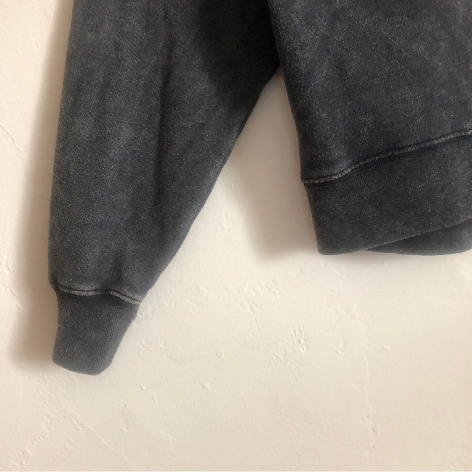Hollister Hollister Dark Gray Crew Neck Long Sleeve Fleece Sweater Size S / US 4 / IT 40 - 5 Thumbnail