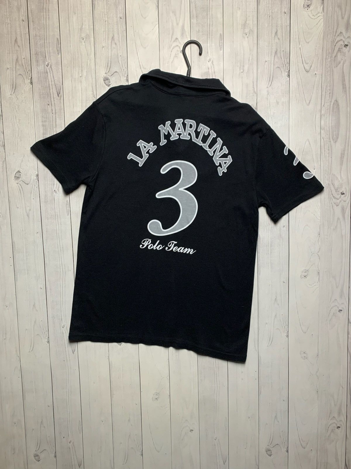Porsche Design × Vintage Vintage L A Martina Porshe racing polo black size L Size US L / EU 52-54 / 3 - 2 Thumbnail