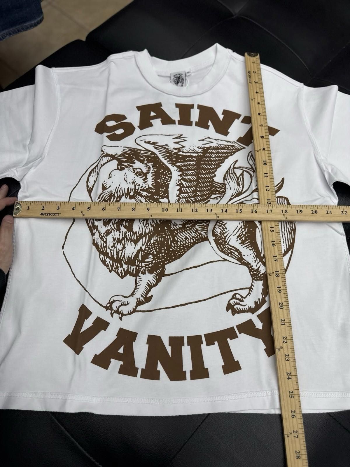 Saint Vanity Size (M) - Saint Vanity T-shirt Brown Logo Authentic (NEW) Size US M / EU 48-50 / 2 - 5 Thumbnail
