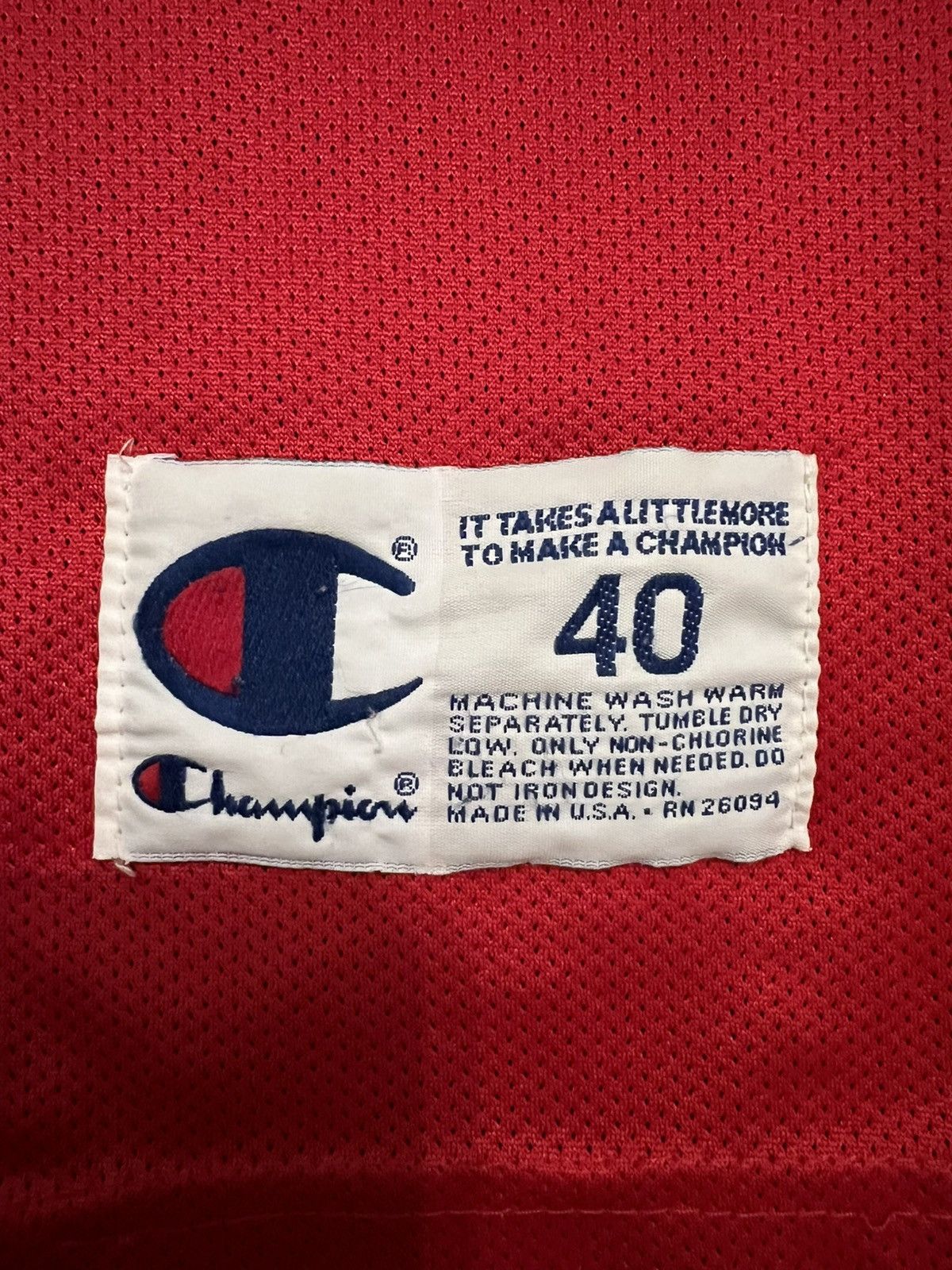 Champion Chicago Bulls Michael Jordan Champion NBA Jersey Size M/40 Size US M / EU 48-50 / 2 - 3 Thumbnail