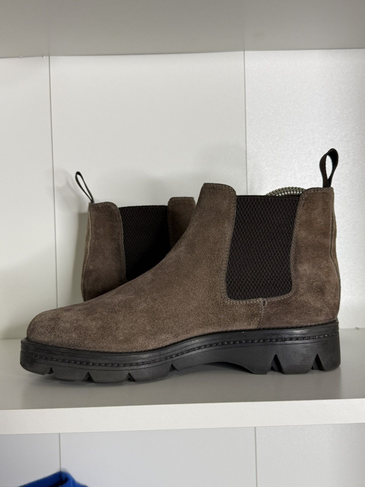 Santoni Santoni Suede Leather Chelsea Boots size 36.5 Size US 6.5 / IT 36.5 - 4 Thumbnail