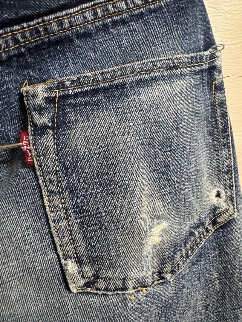 Japanese Brand Vintage Japanese Brand Faded Blue Wash Distressed Jeans Size US 28 / EU 44 - 10 Thumbnail