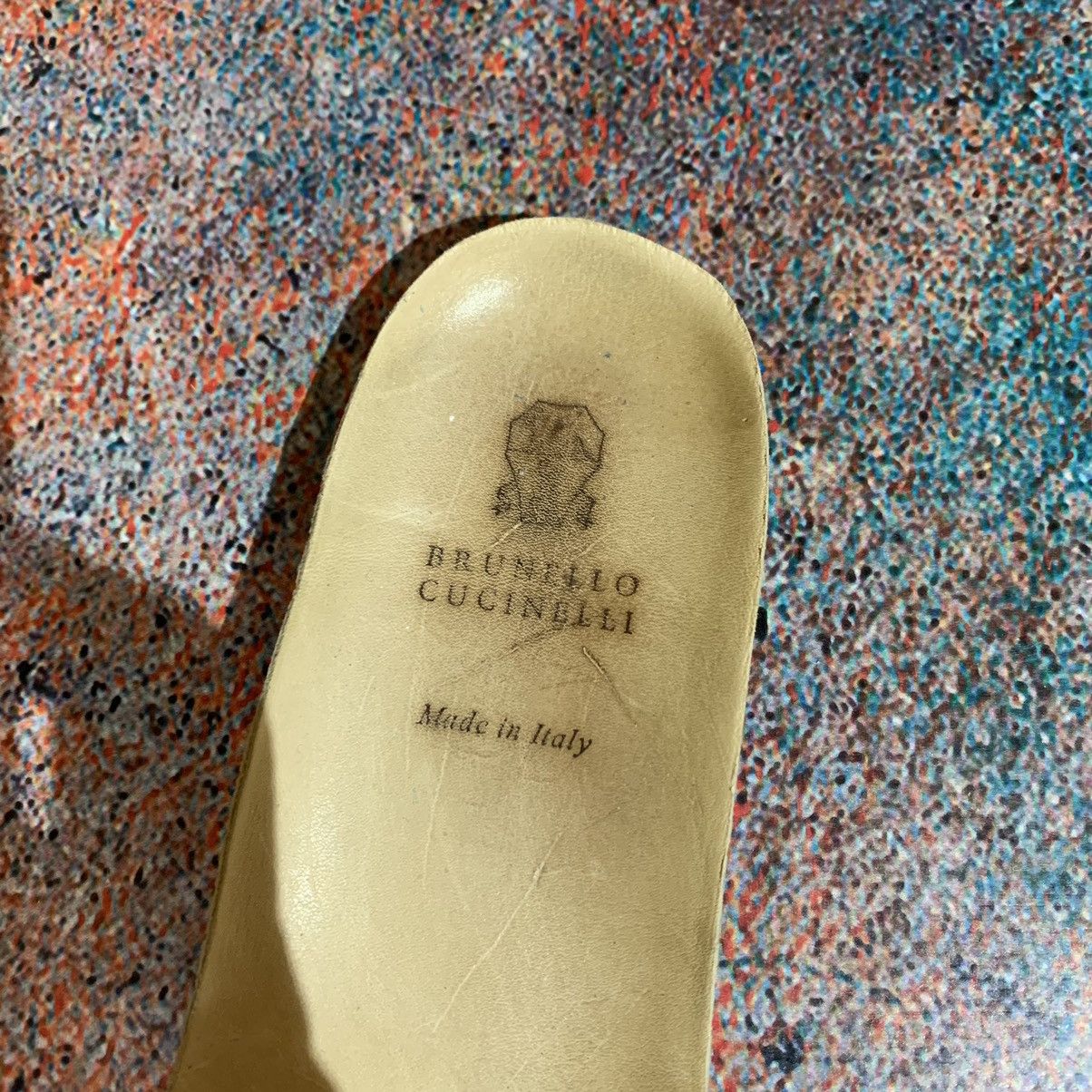 Brunello Cucinelli Brunello Cucinelli Leather Warm Sneakers Size 37 Size US 7 / IT 37 - 15 Thumbnail