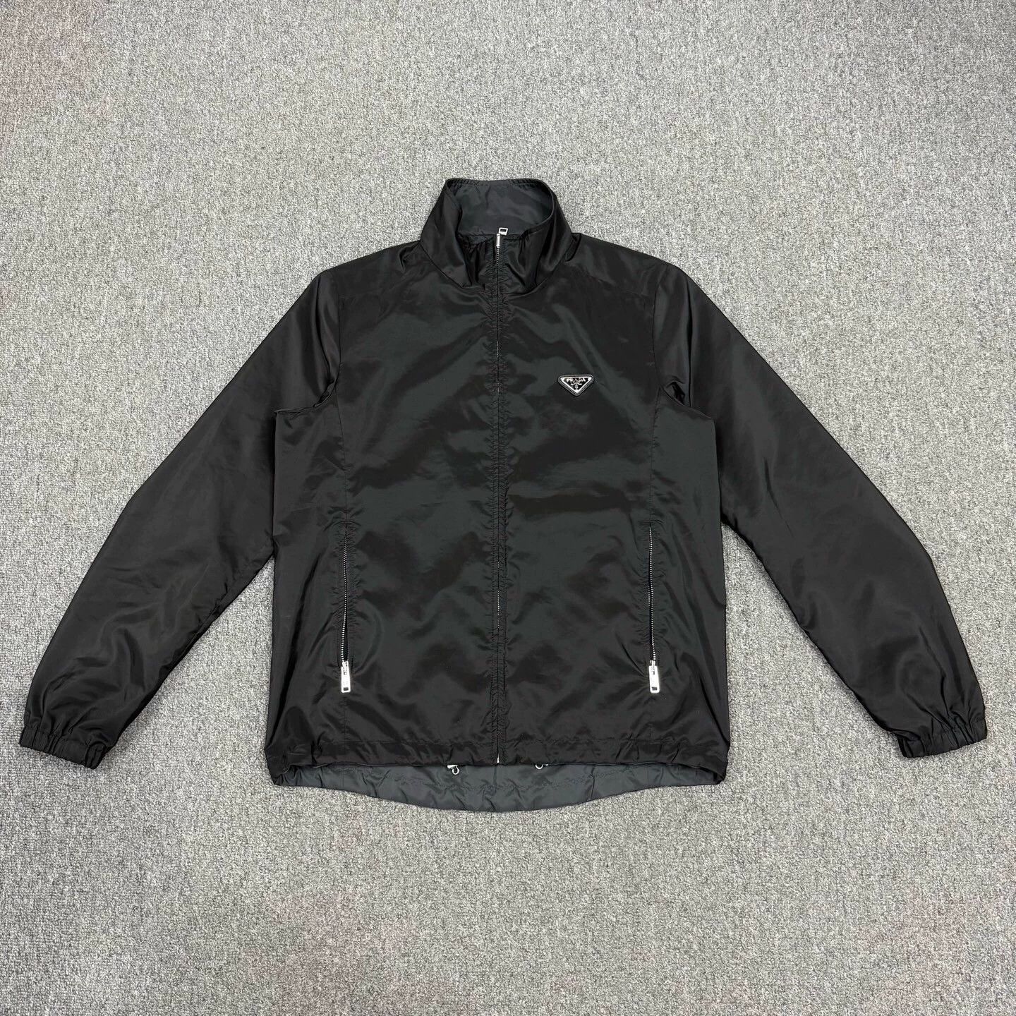 Prada Prada Tri Logo Double Sided Nylon Jacket Unworn Size 50 Size US M / EU 48-50 / 2 - 1 Thumbnail