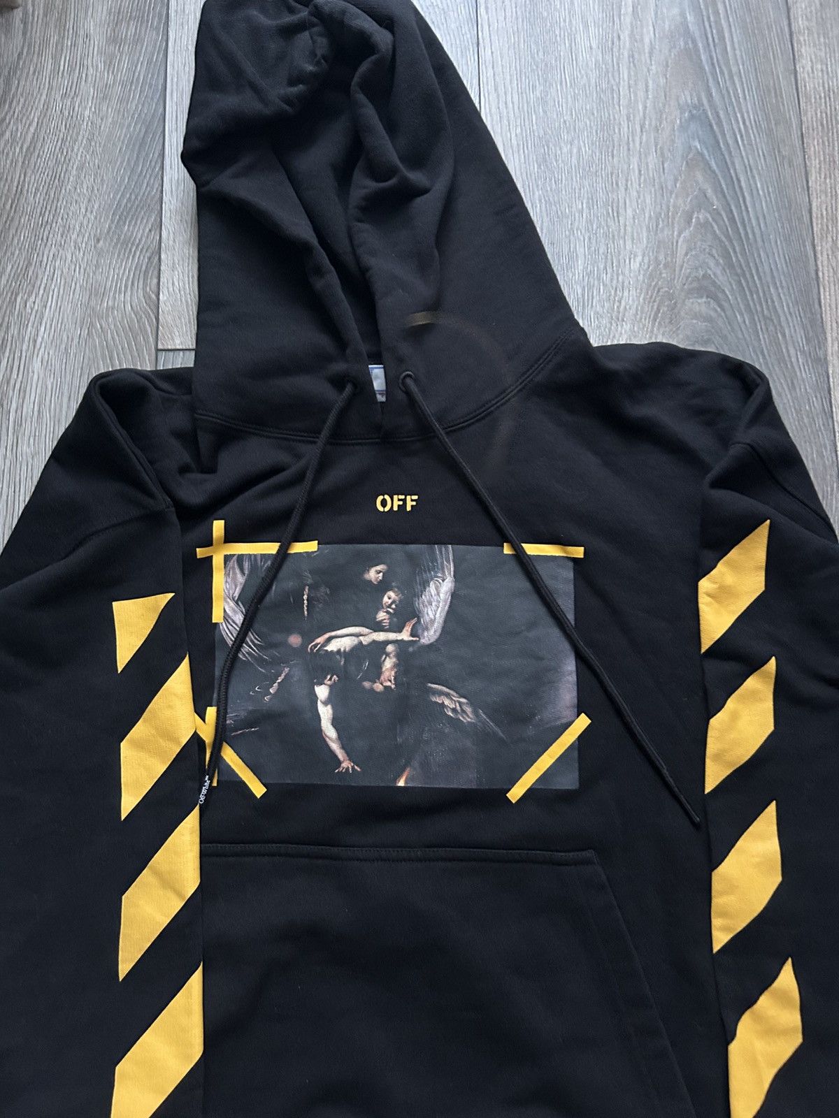 Off-White F/W22 Caravaggio painting Hoodie size Large