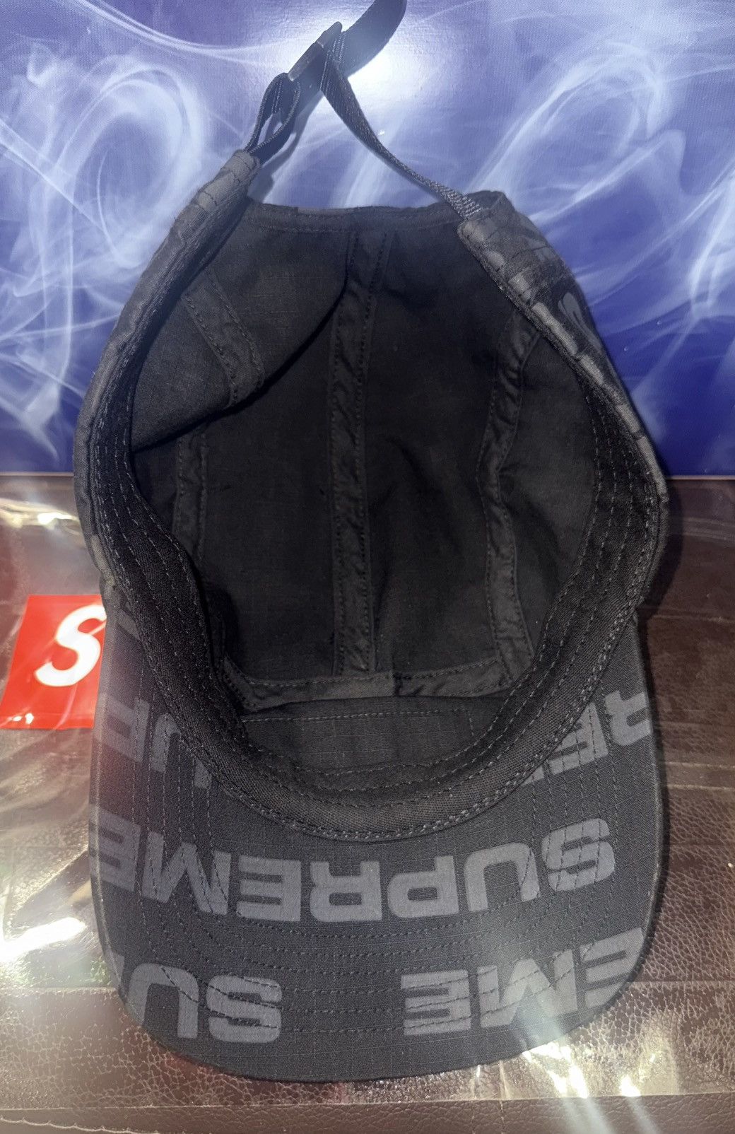 Supreme Supreme Reactive Print Camp Cap 'Black' FW20H41 Fall/Winter Size ONE SIZE - 5 Thumbnail