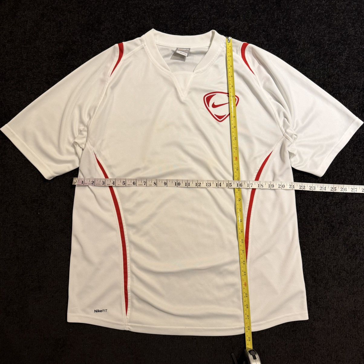 Nike White nike tiempo vintage jersey Size US L / EU 52-54 / 3 - 8 Thumbnail