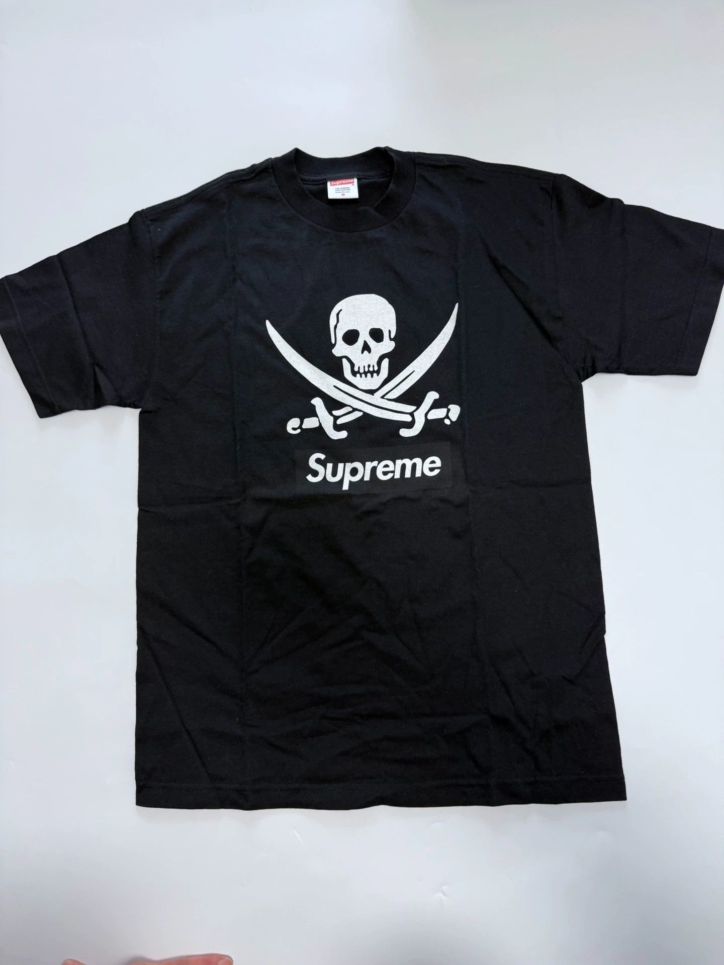Supreme Supreme x NBHD 07 Box Logo Tee Double Dagger Skull Black M Size US M / EU 48-50 / 2 - 1 Thumbnail
