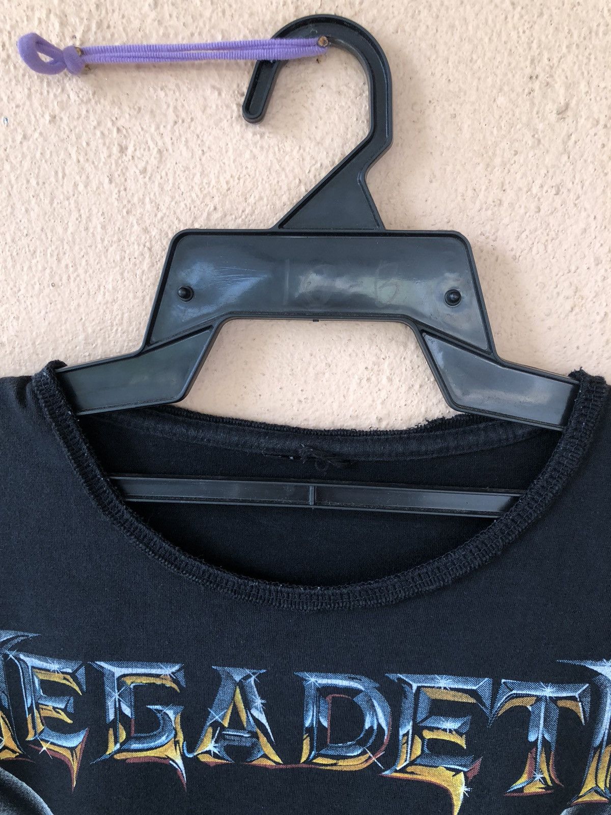 Band Tees Vintage 90s Megadeth metal Band Tee Large Size US L / EU 52-54 / 3 - 4 Thumbnail