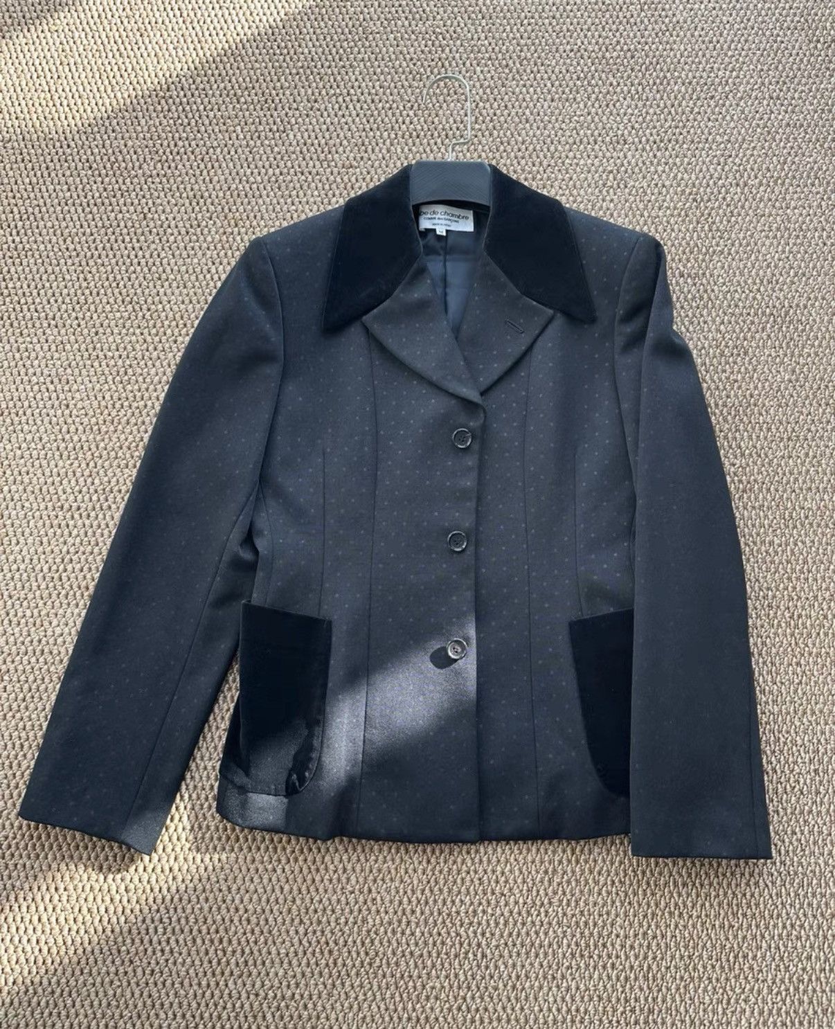 Comme des Garcons Comme des Garçons Wool Velvet Panel Jacket K23 Size M / US 6-8 / IT 42-44 - 1 Thumbnail