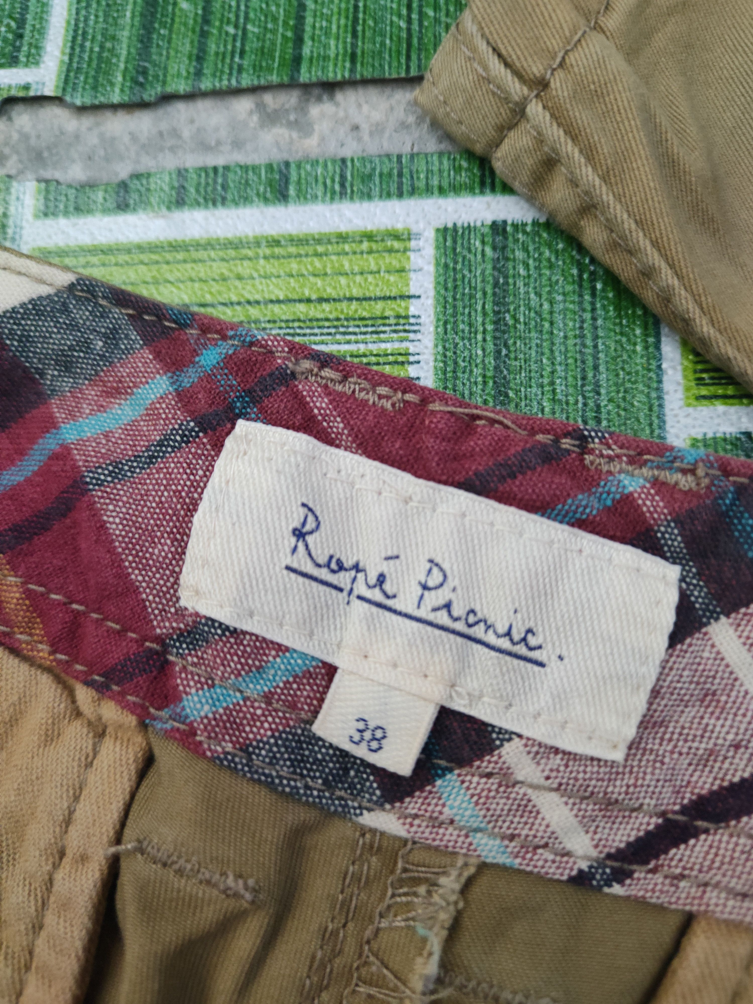 Japanese Brand DL Rope Picnic Brown Multipocket Tactical Cargo Pants #1371 Size US 30 / EU 46 - 13 Thumbnail