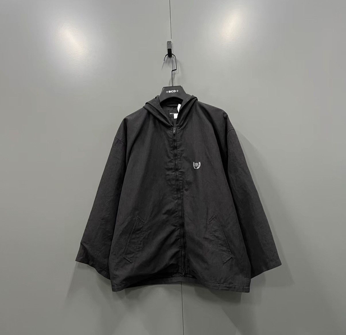Balenciaga Balenciaga Wheat Ear BB Logo Hooded Jacket J41 Size US L / EU 52-54 / 3 - 1 Thumbnail