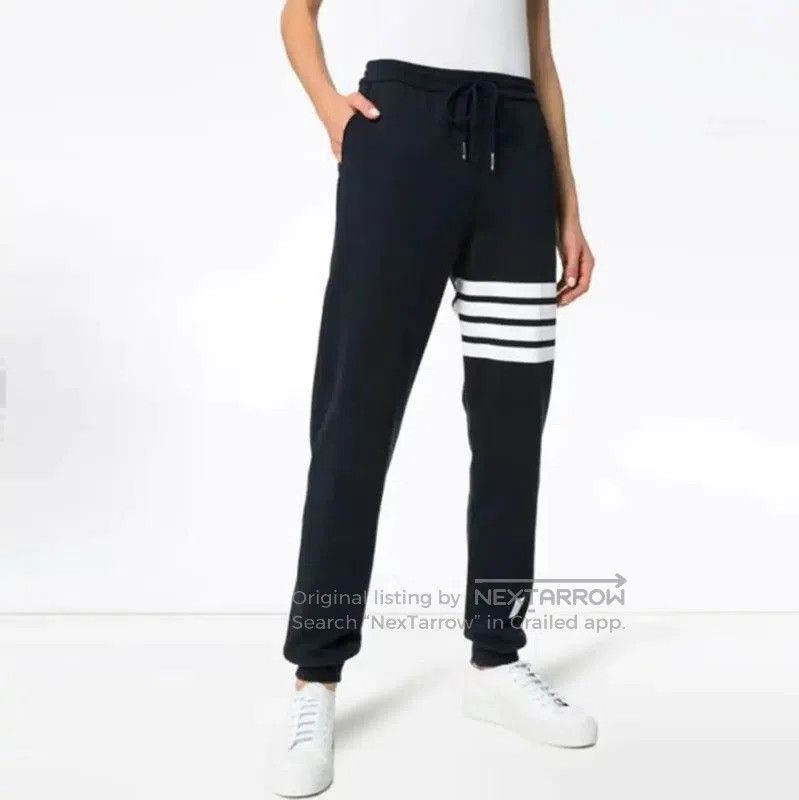 Thom Browne Thom Browne Casual Pants in Navy Blue . Size US 44 / EU 60 - 6 Thumbnail