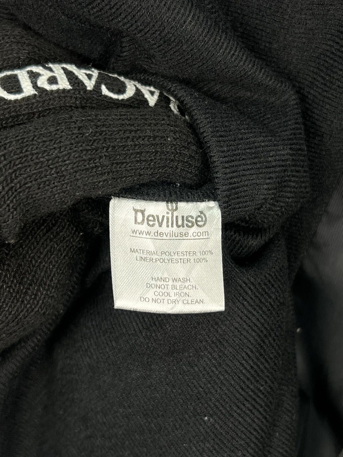 Japanese Brand Vintage Deviluse Windbreaker Jacket Size US S / EU 44-46 / 1 - 13 Thumbnail