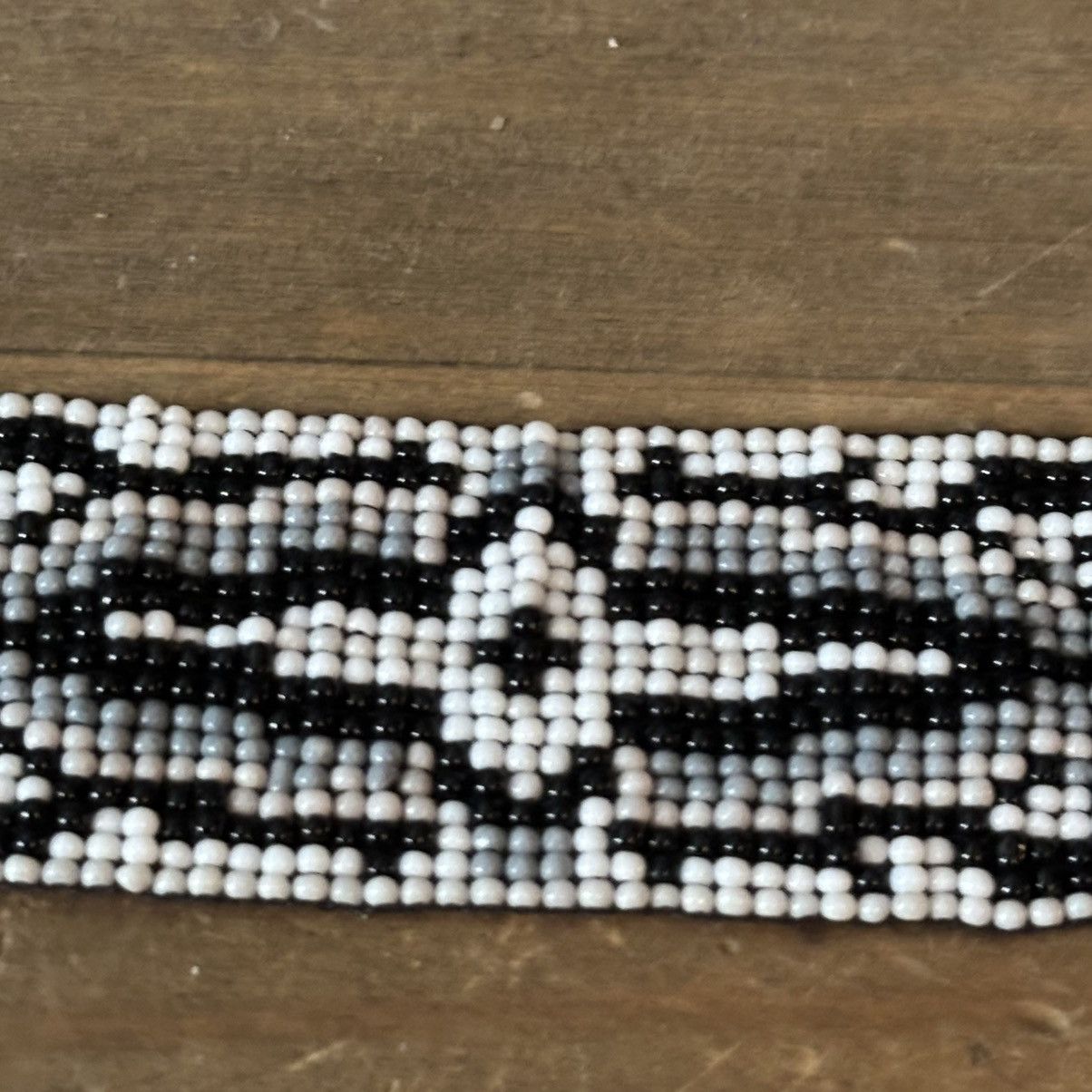 Vintage Vintage tribal woven seed bead adjustable choker necklace Size ONE SIZE - 3 Thumbnail