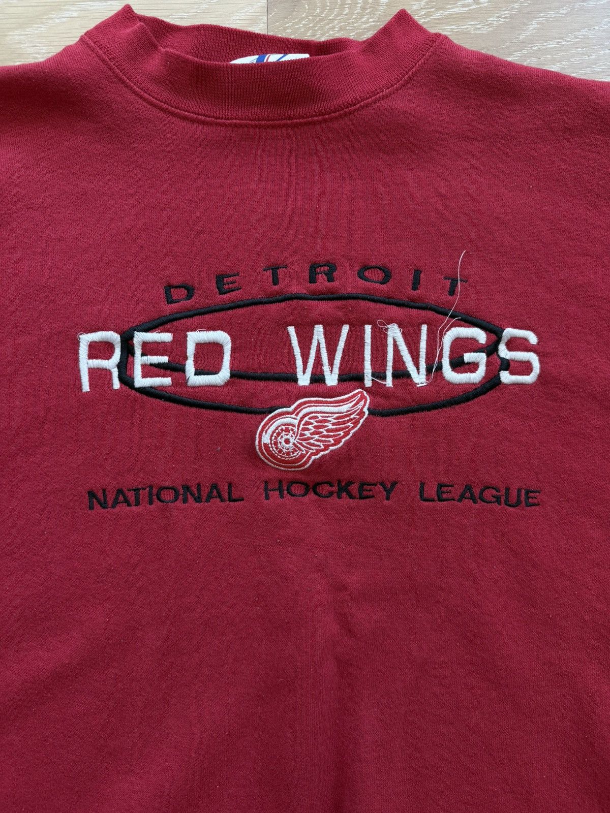 Logo Athletic Detroit Red Wings NHL Pullover Size US L / EU 52-54 / 3 - 2 Thumbnail
