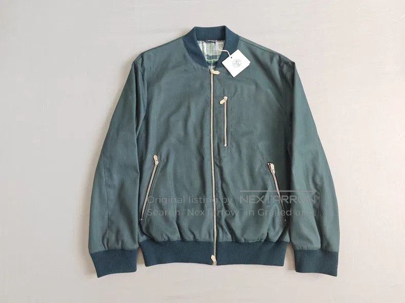 Hermes Hermes Pilot jacket, dark green, outer layer 72% nylon + 2 Size US L / EU 52-54 / 3 - 1 Thumbnail