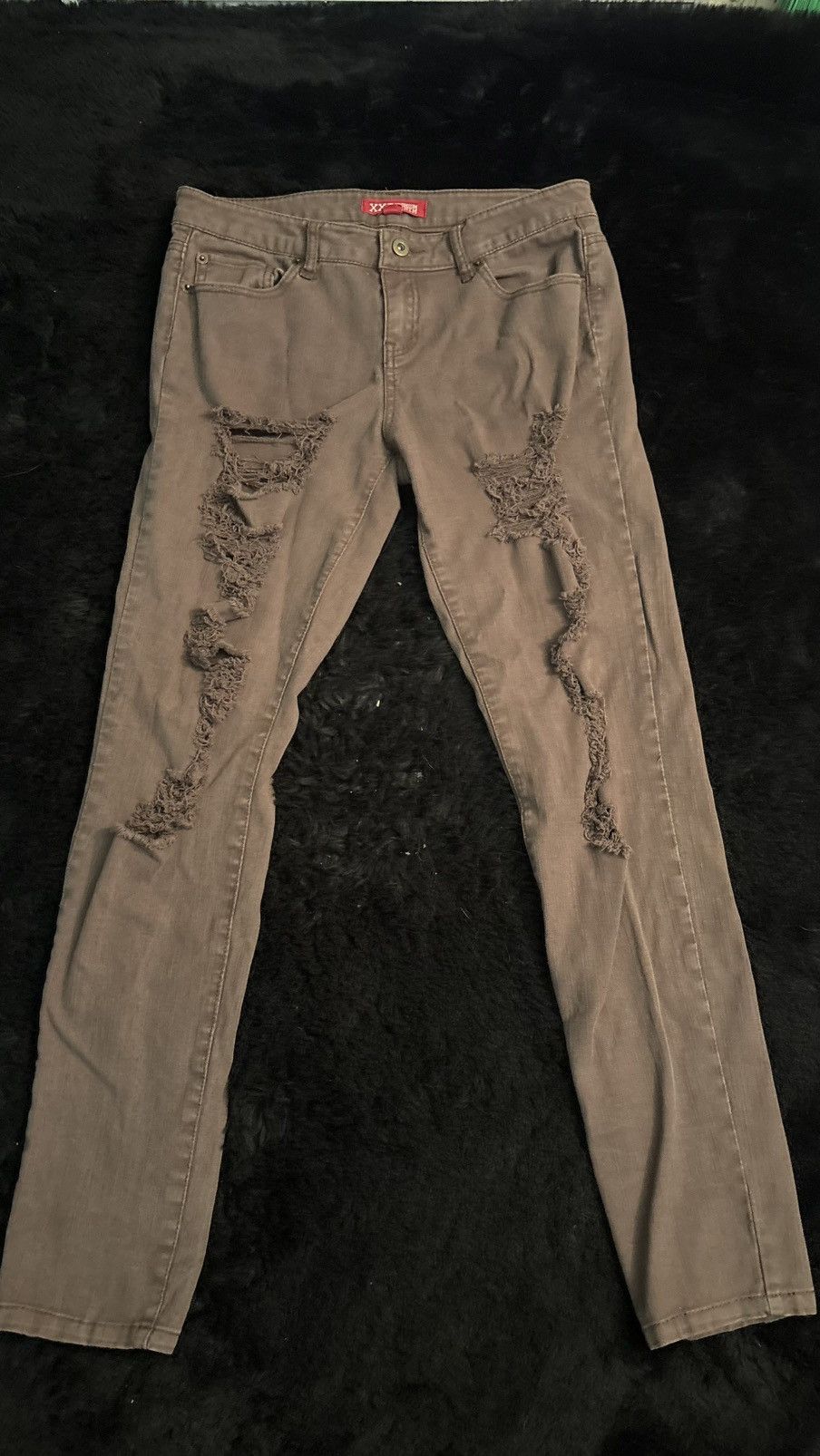 Other Brown ripped premium denim jeans Size US 28 / EU 44 - 1 Thumbnail