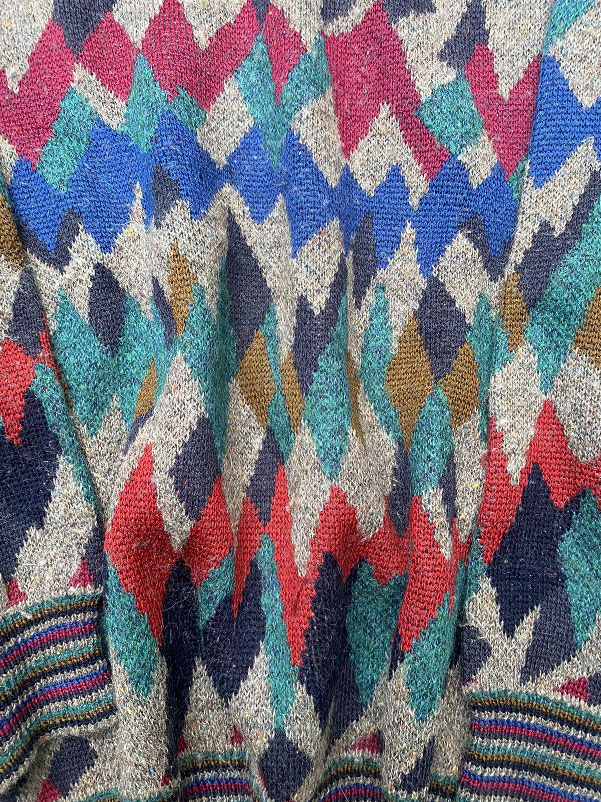 90s Missoni Multicolor Knit Sweater
