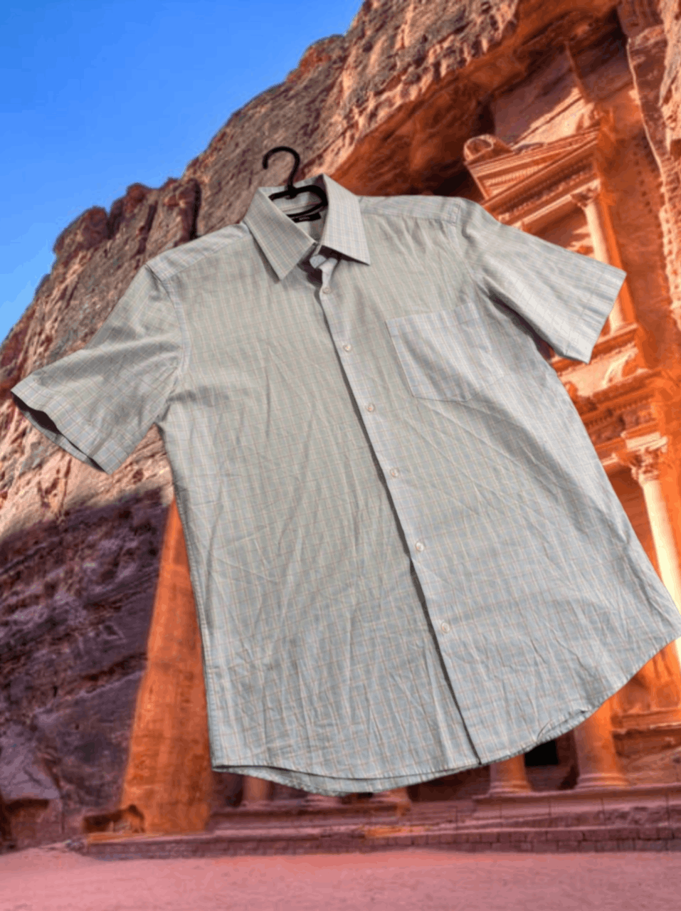 Hugo Boss × Vintage Vintage Hugo Boss old shirt crazy 90s designer Size US L / EU 52-54 / 3 - 1 Thumbnail