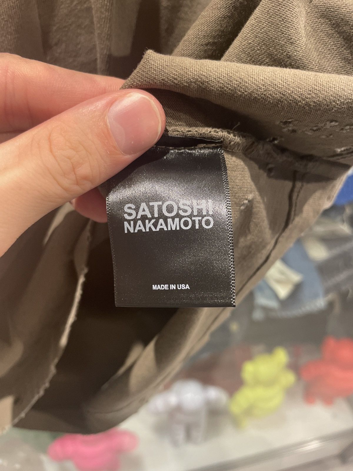 Satoshi Nakamoto Satoshi Nakamoto Chain Stitch T-Shirt Size US S / EU 44-46 / 1 - 5 Thumbnail