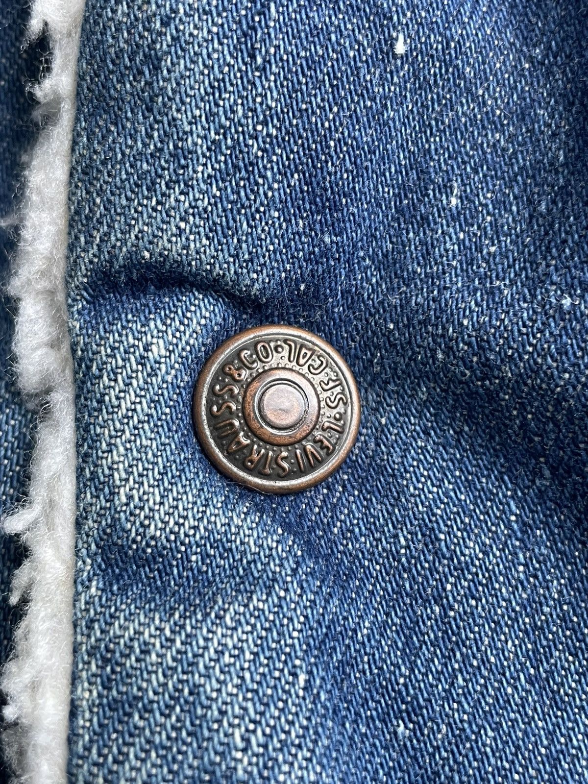 Levi's Vintage 70’s Levis 70605 Sherpa Denim Jacket Size US M / EU 48-50 / 2 - 17 Thumbnail