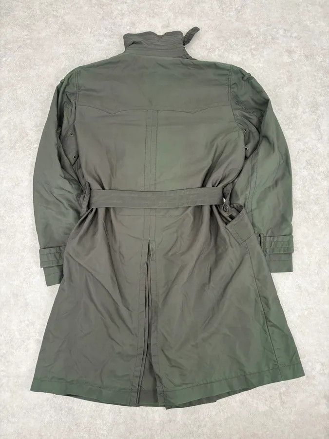 Dolce & Gabbana FW2005 Dolce & Gabbana Khaki Green Buttoned Trench Coat Size US M / EU 48-50 / 2 - 7 Thumbnail