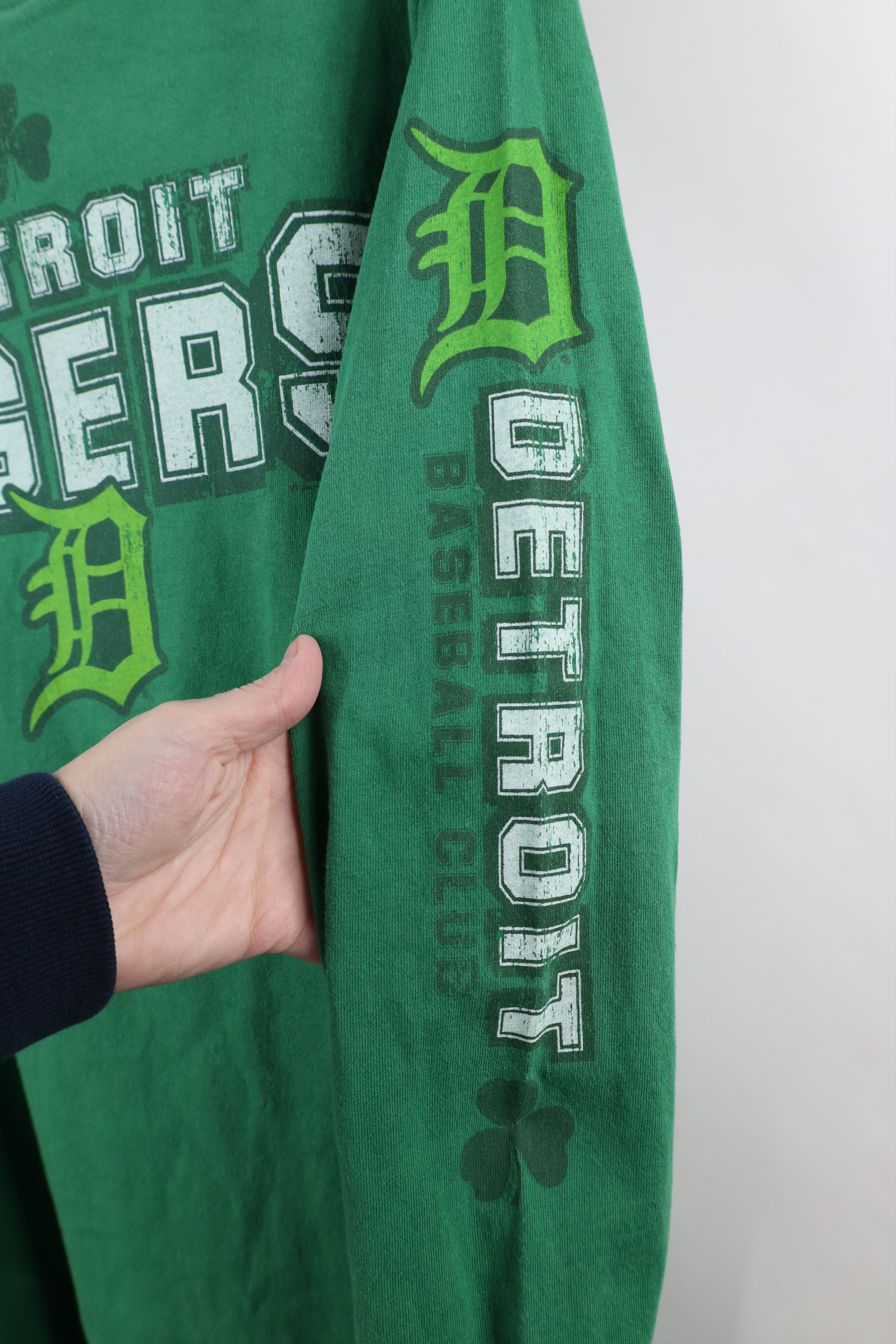 Vintage Vintage Day Detroit Tigers Baseball Long Sleeve T-Shirt Size US M / EU 48-50 / 2 - 7 Thumbnail