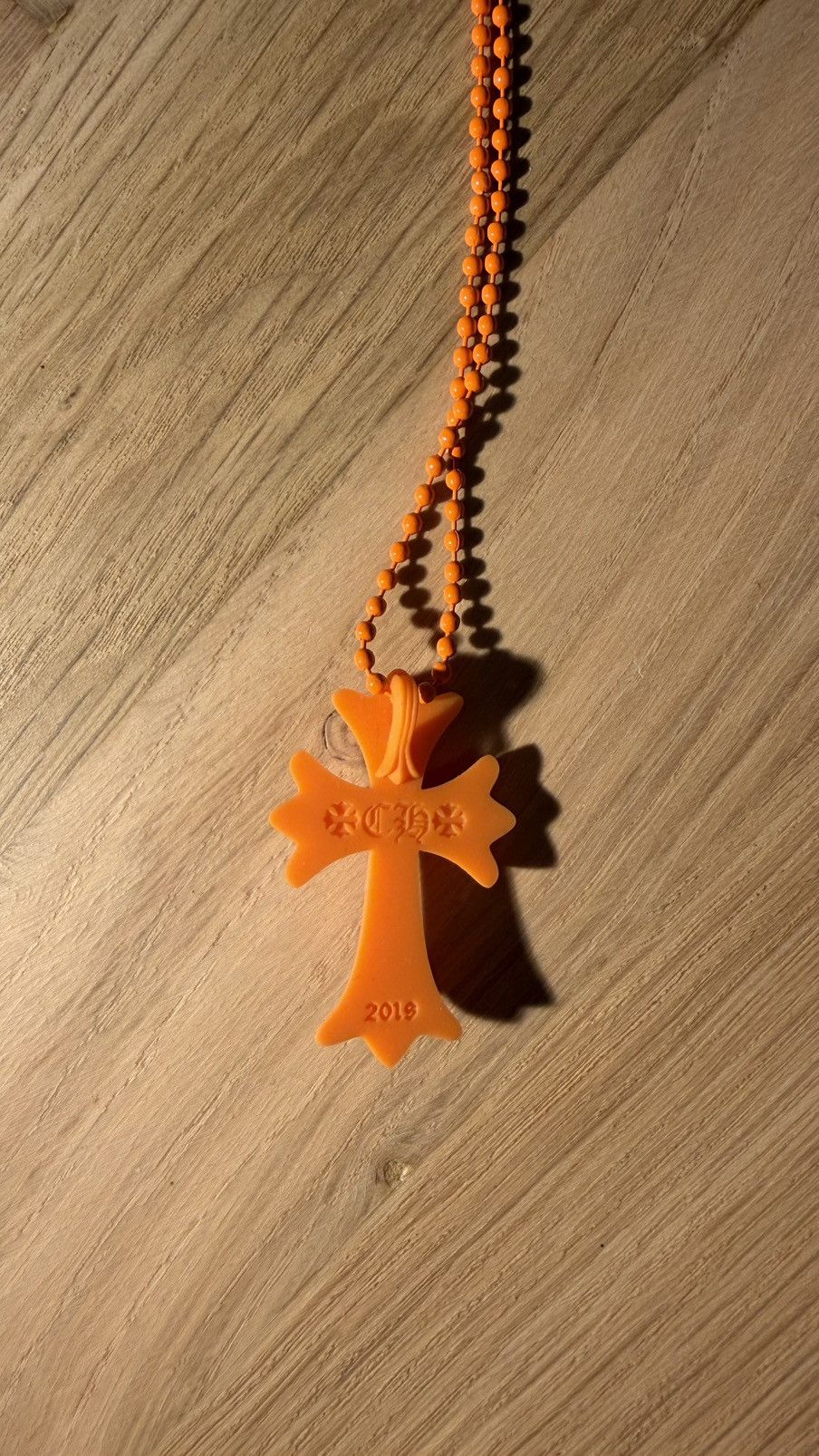 Chrome Hearts Chrome Hearts orange silicone necklace Size ONE SIZE - 5 Thumbnail