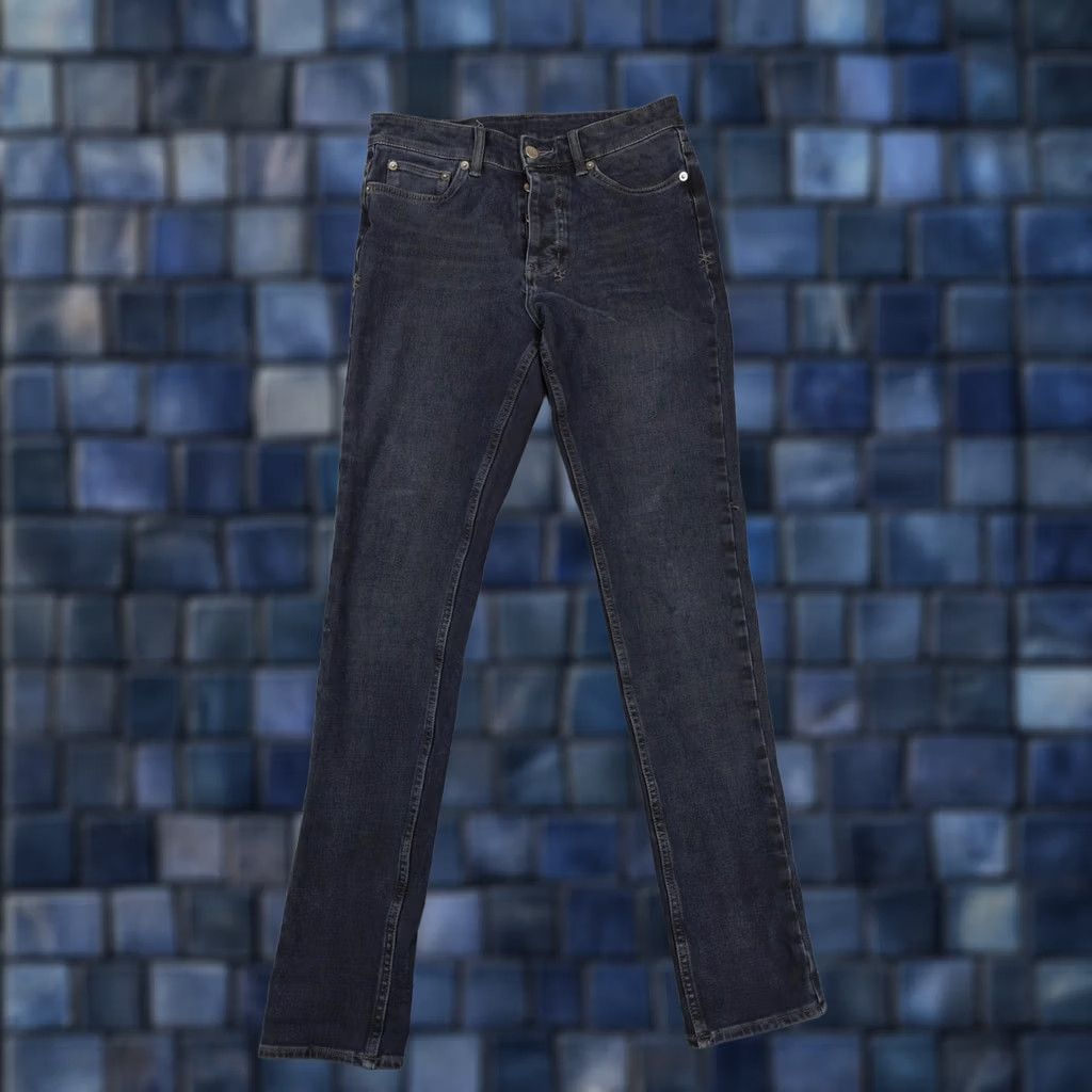 Ksubi Ksubi Jeans Womens 28 Blue Dark Wash Skinny Slim Stretch Denim Pants Distressed 5-Pocket Size 28" / US 6 / IT 42 - 1 Thumbnail