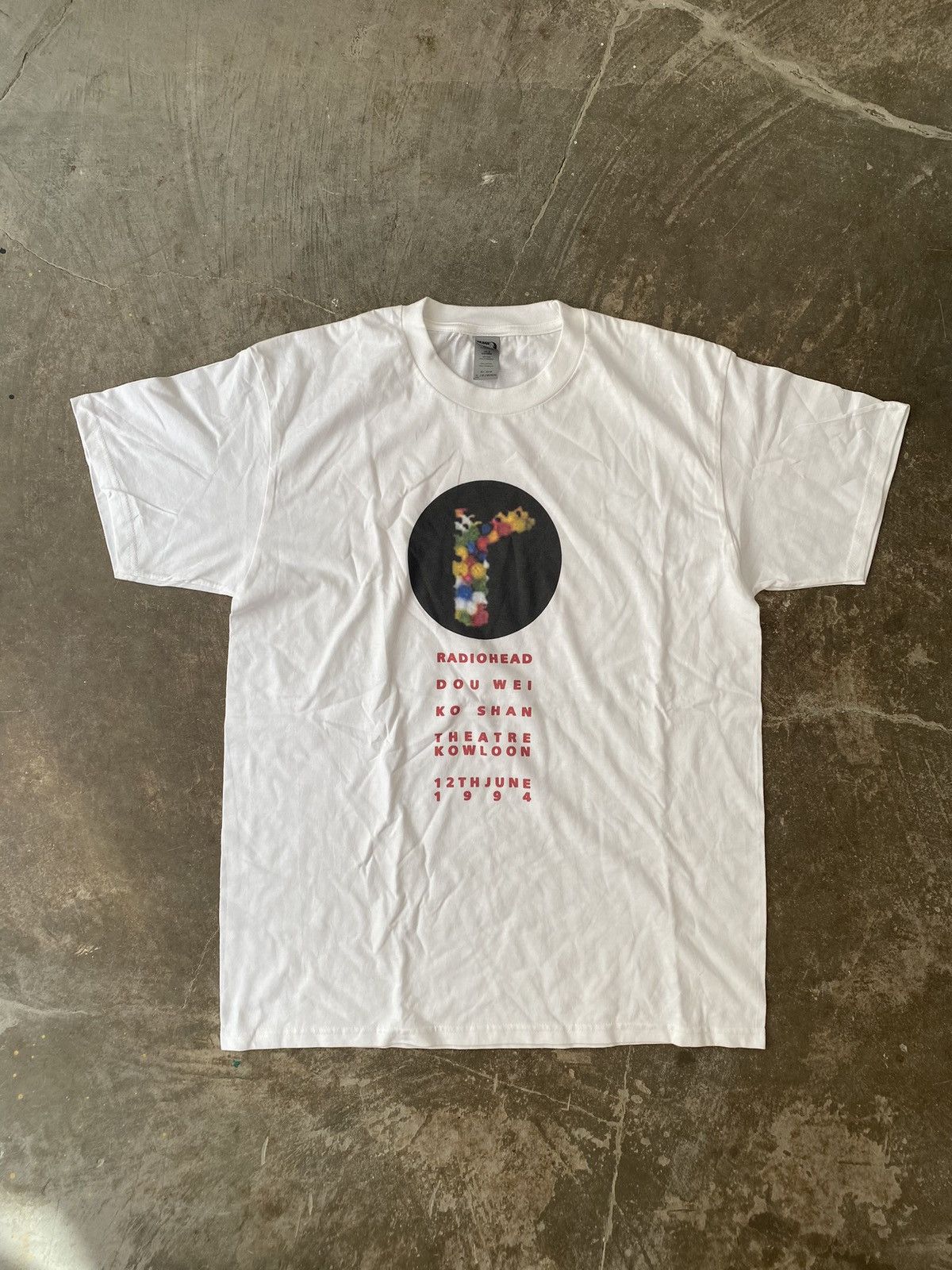 1994 Radiohead Dou Wei Hong Kong Concert Repro Tee Kapital