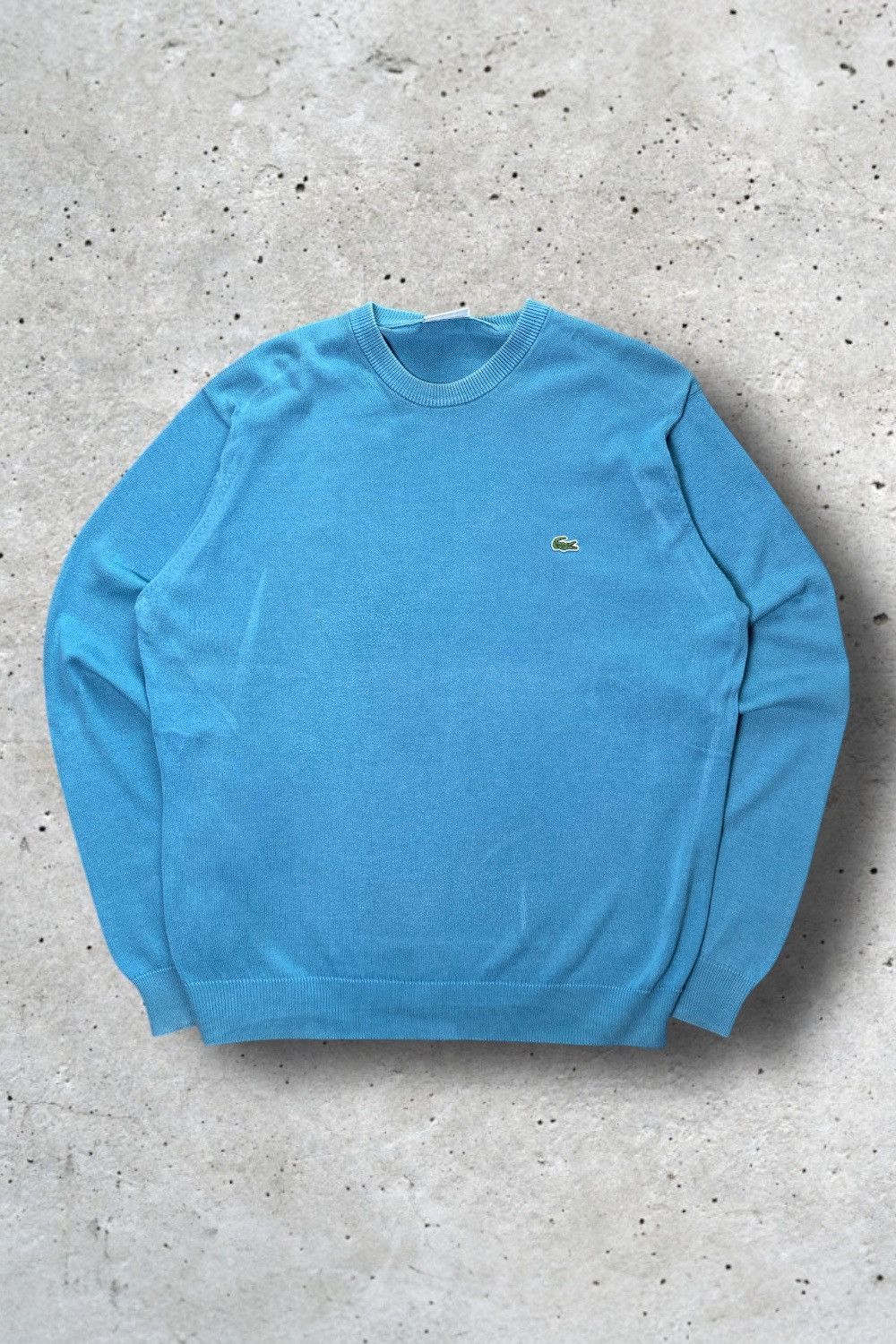 Lacoste Lacoste Vintage Sweater L Baby Blue, Light Blue, Pulli Men‘s Size US L / EU 52-54 / 3 - 1 Thumbnail