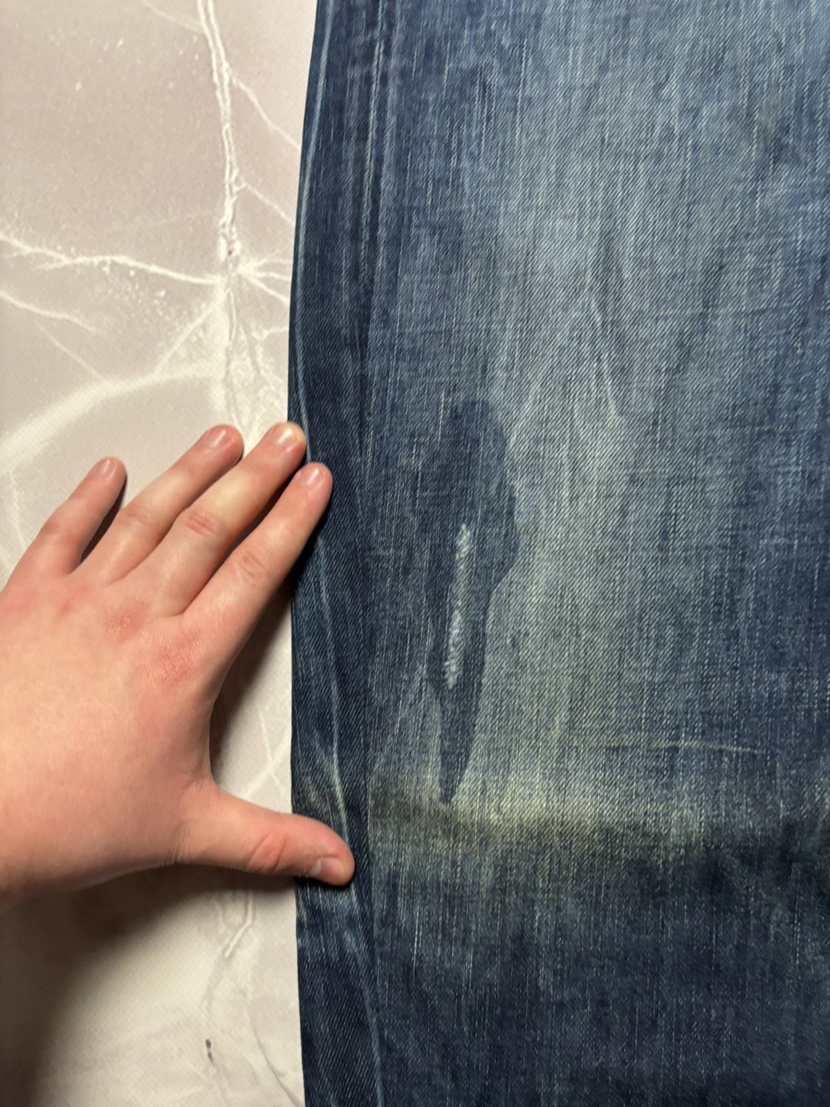 Diesel Diesel VIKER Jeans 008SV Straight Vintage Wash Blue 34x32 Size US 34 / EU 50 - 4 Thumbnail