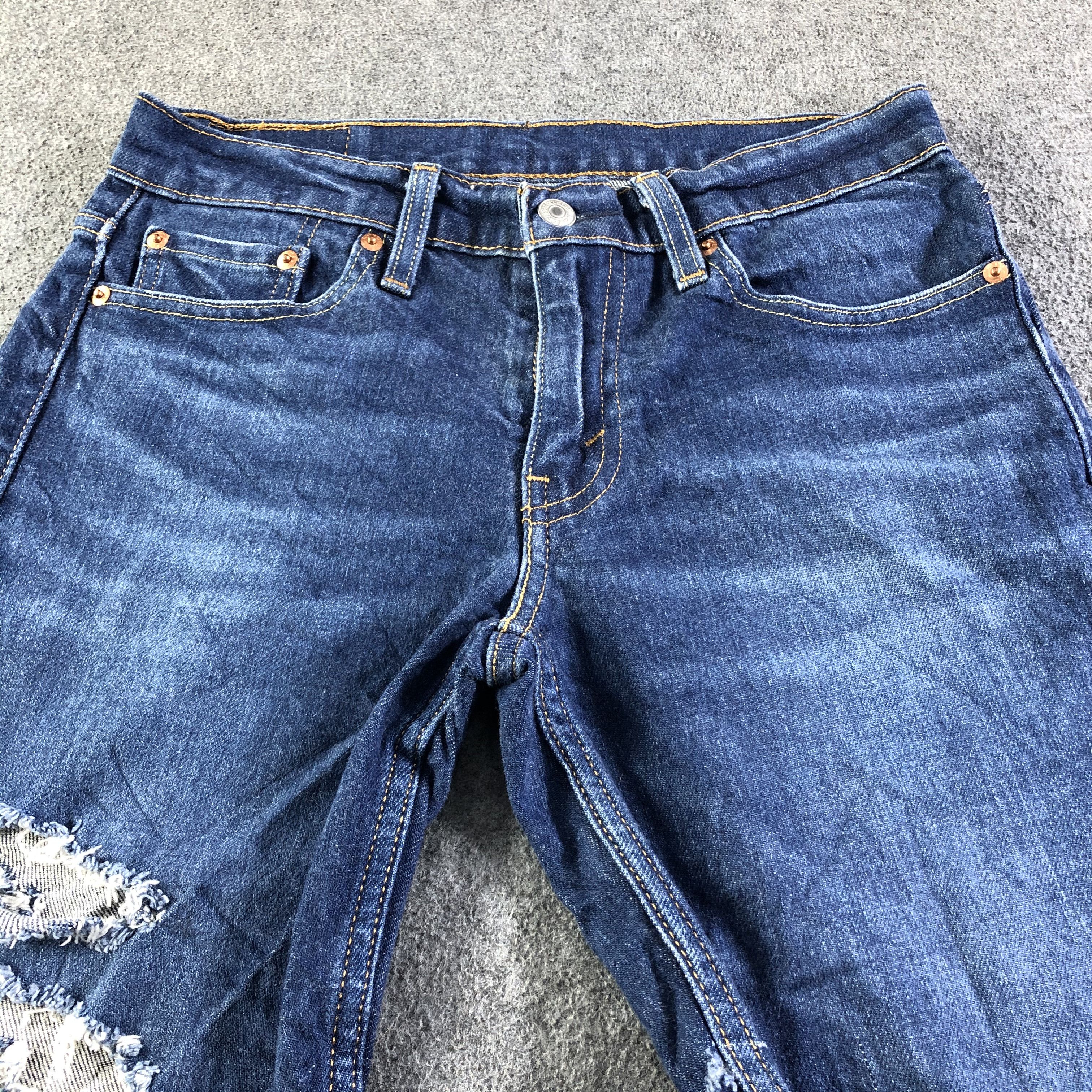 Levi's × Vintage Vintage Blue Wash Levis 511 Jeans-J4456 Size 29" - 3 Thumbnail