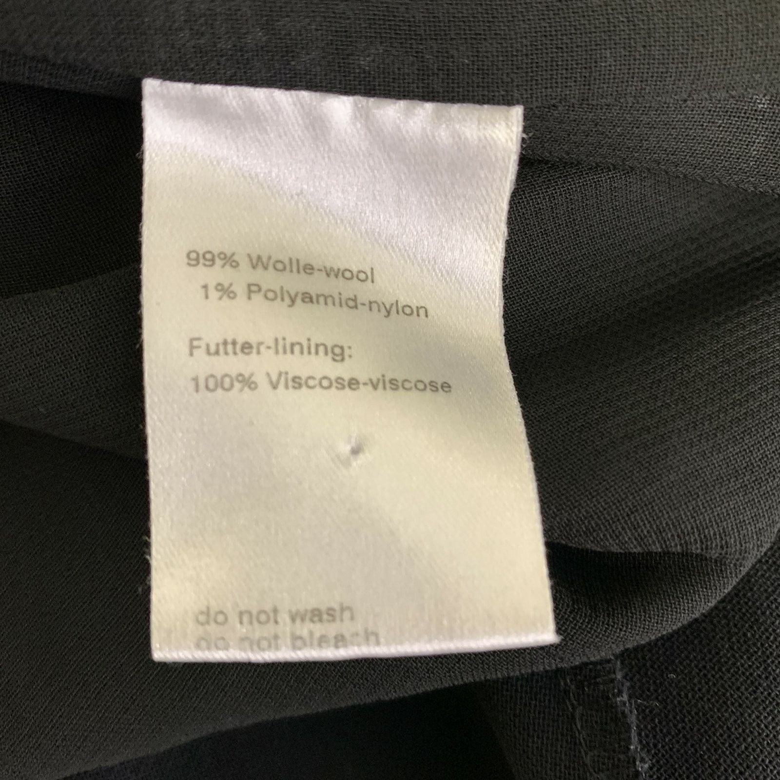 Akris AKRIS Size 8 Black Wool A-Line Knee-Length Cocktail Dress Size M / US 6-8 / IT 42-44 - 6 Thumbnail