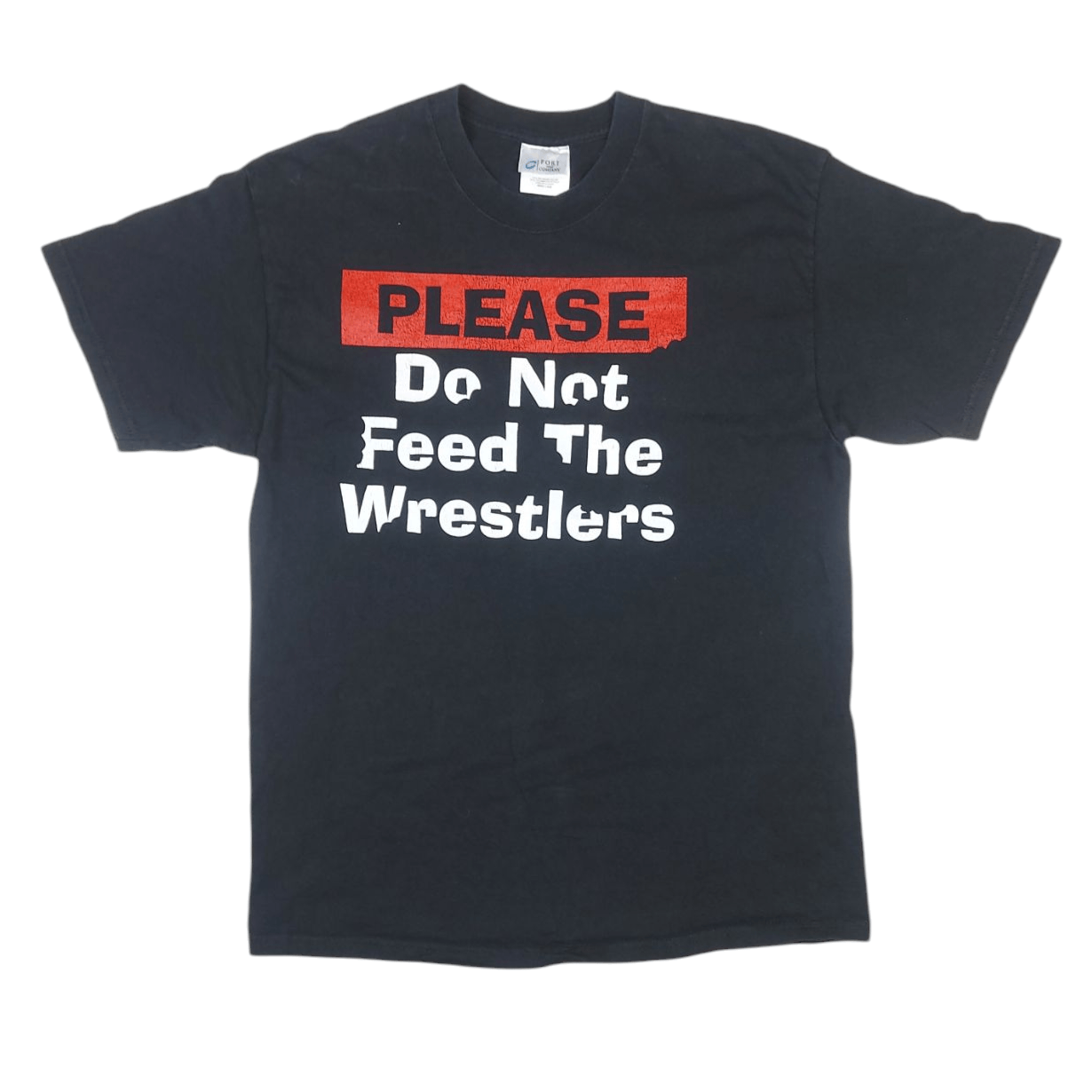 Vintage × WWF Vintage Y2K Wrestling Please Do Not Feed the Wrestlers TEE Size US L / EU 52-54 / 3 - 1 Thumbnail
