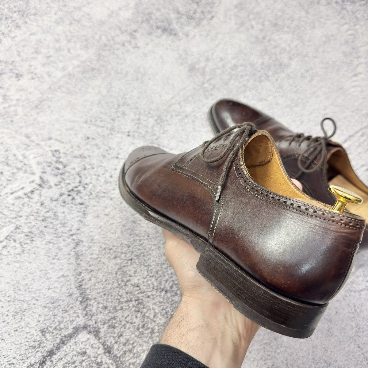 Antonio Maurizi × Handmade Antonio Maurizi Mens Derby Brogues Blake Rapid US9 UK8 EU42 Size US 9 / EU 42 - 8 Thumbnail
