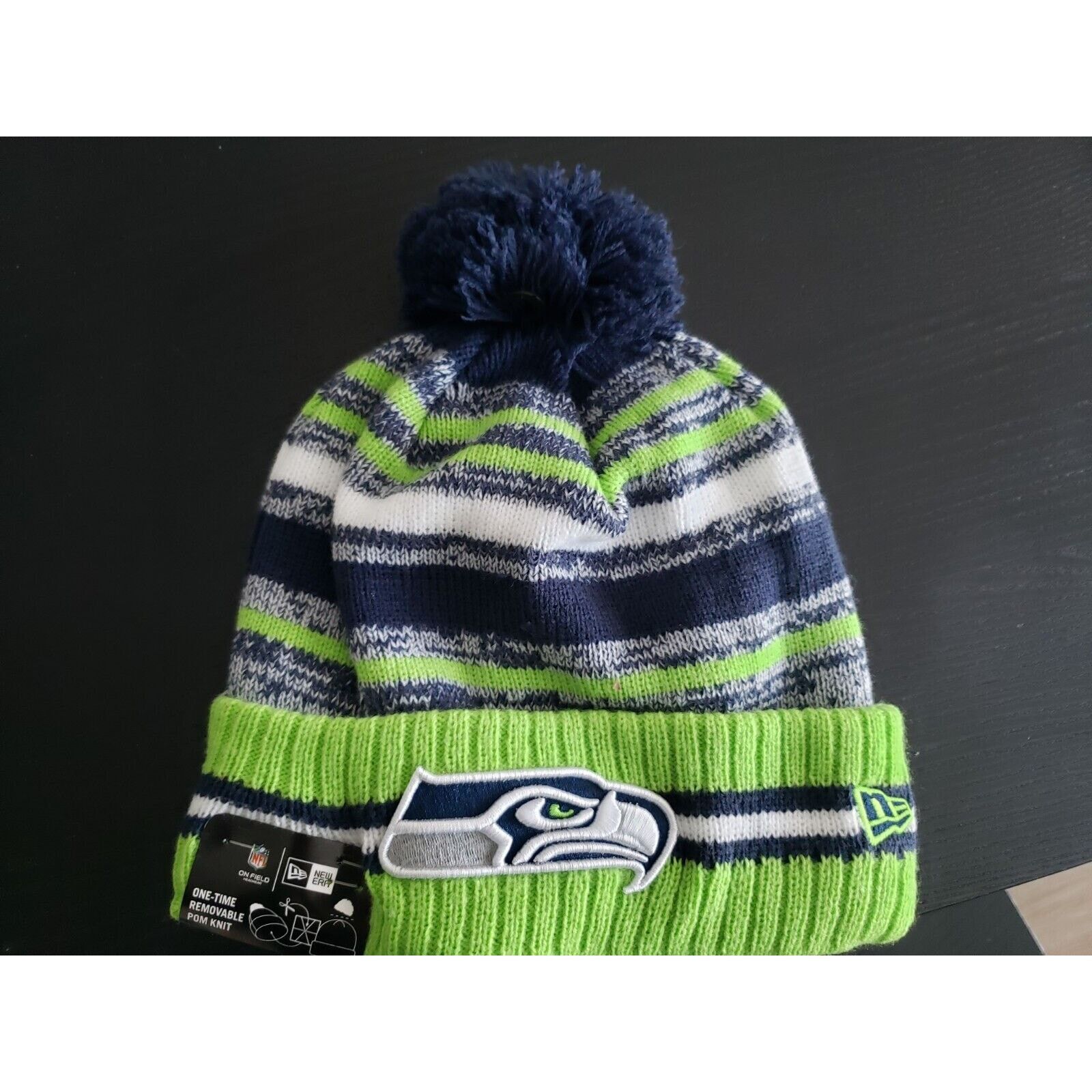 New Era Seattle Seahawks Hat Cap NFL 2021 Sideline Beanie New Era Size ONE SIZE - 1 Thumbnail