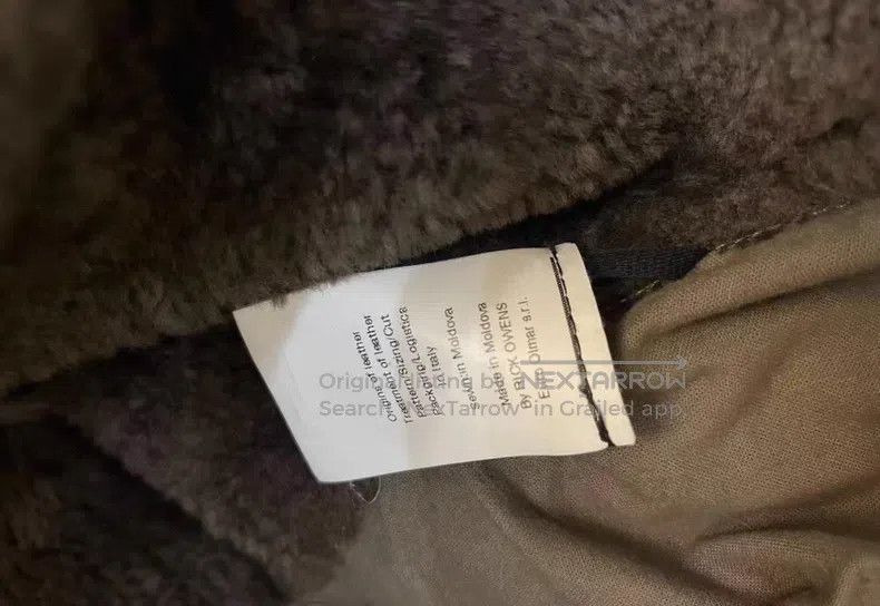Rick Owens Rick Owens Fur and Leather Integrated Reversible Collar Ja Size S / US 4 / IT 40 - 5 Thumbnail