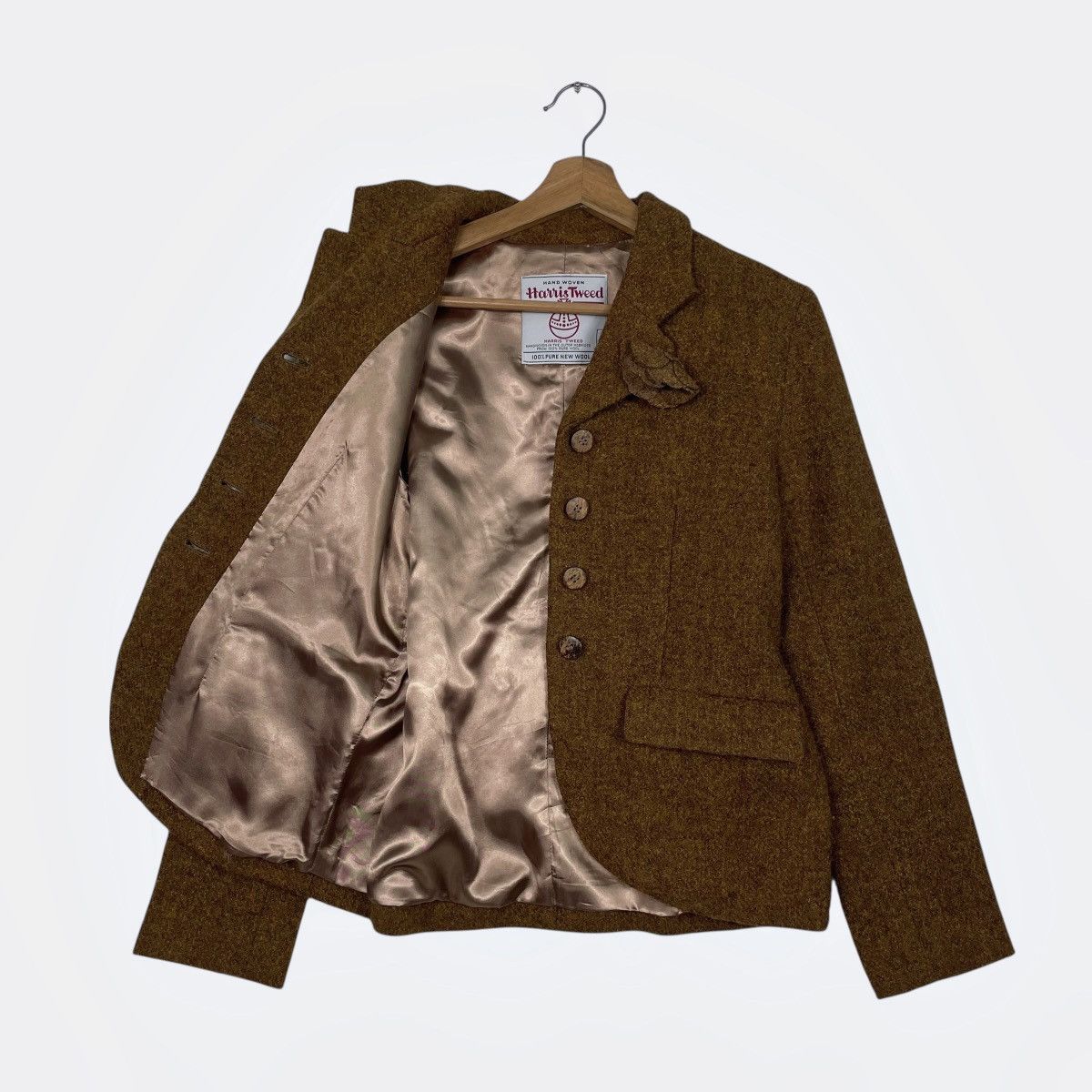 Harris Tweed Vintage Harris Tweed Wool Women Jacket Size XS / US 0-2 / IT 36-38 - 9 Thumbnail