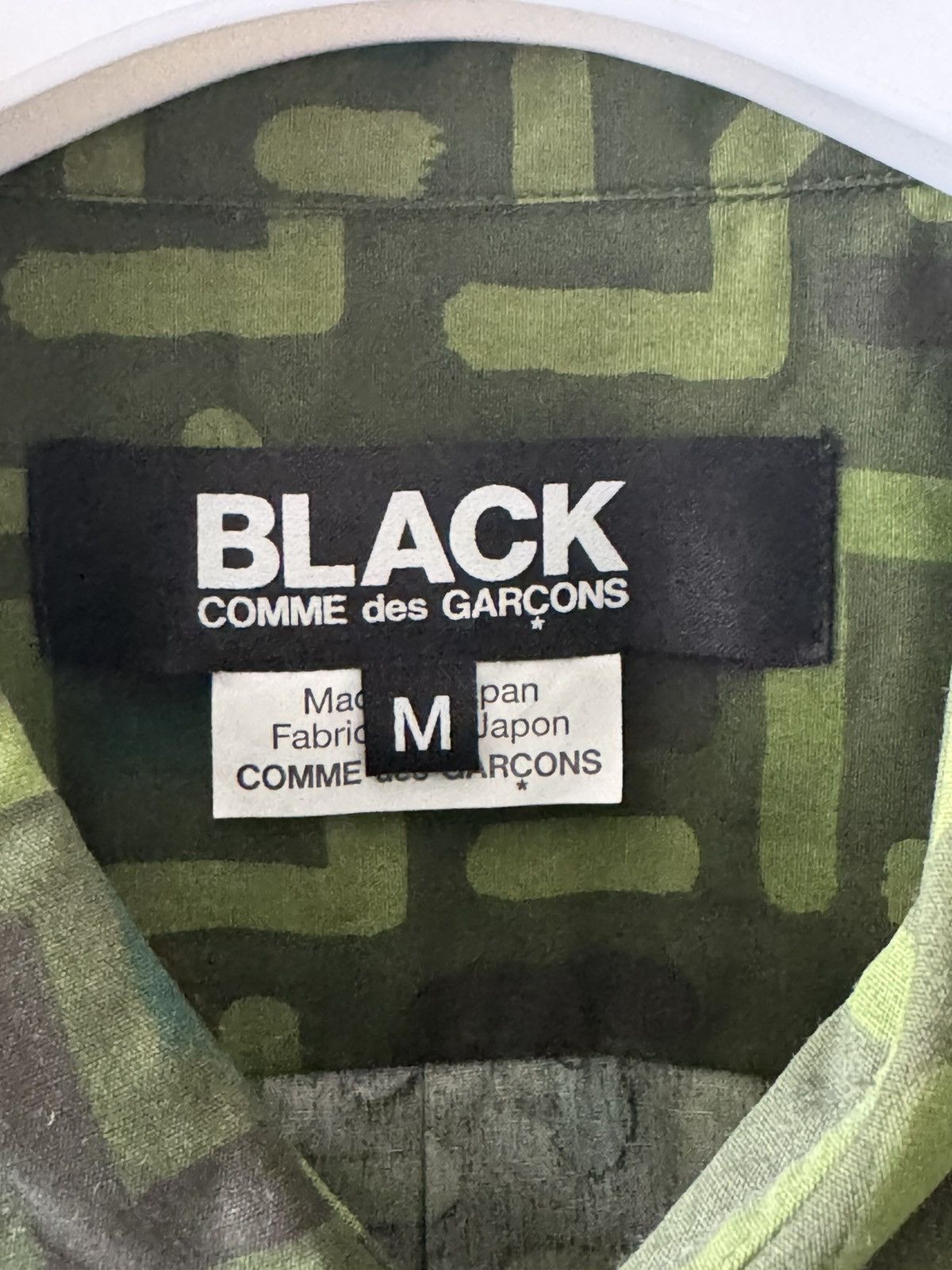 Comme des Garcons NWT 2014 Comme Des Garcon BLACK Button Up Shirt Size US M / EU 48-50 / 2 - 3 Thumbnail