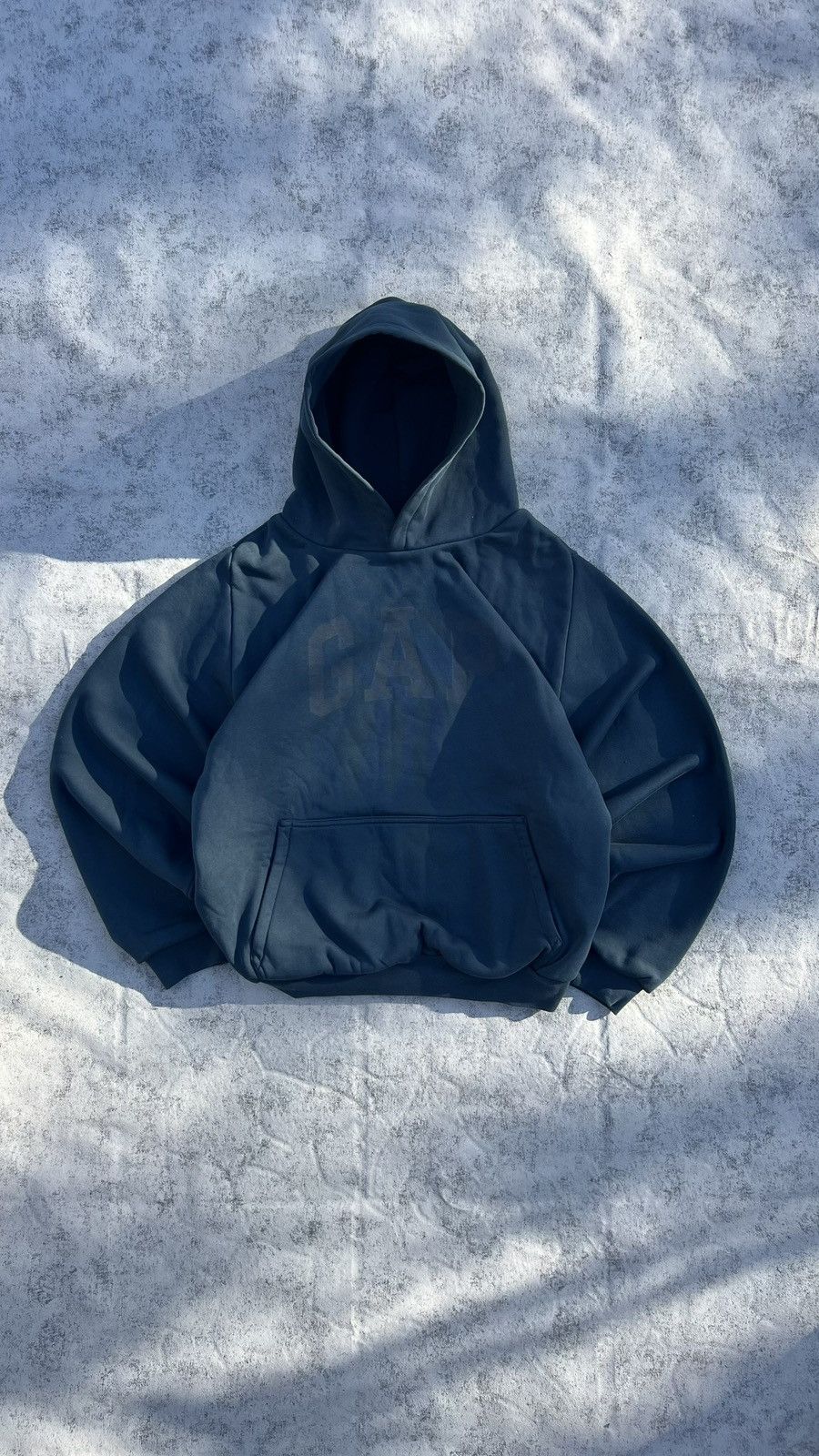 Yeezy Gap Balenciaga Hoodie Shrunken | Grailed