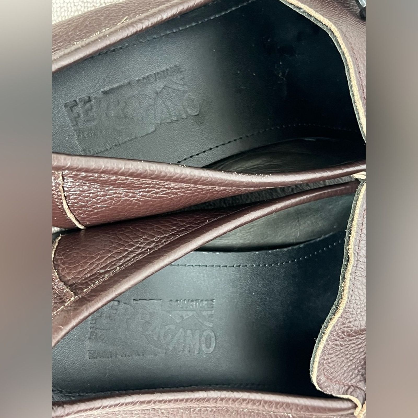 Salvatore Ferragamo SALVATORE FERRAGAMO Gancini Horse Bit Driving Loafers 44 Size US 10 / EU 43 - 11 Thumbnail