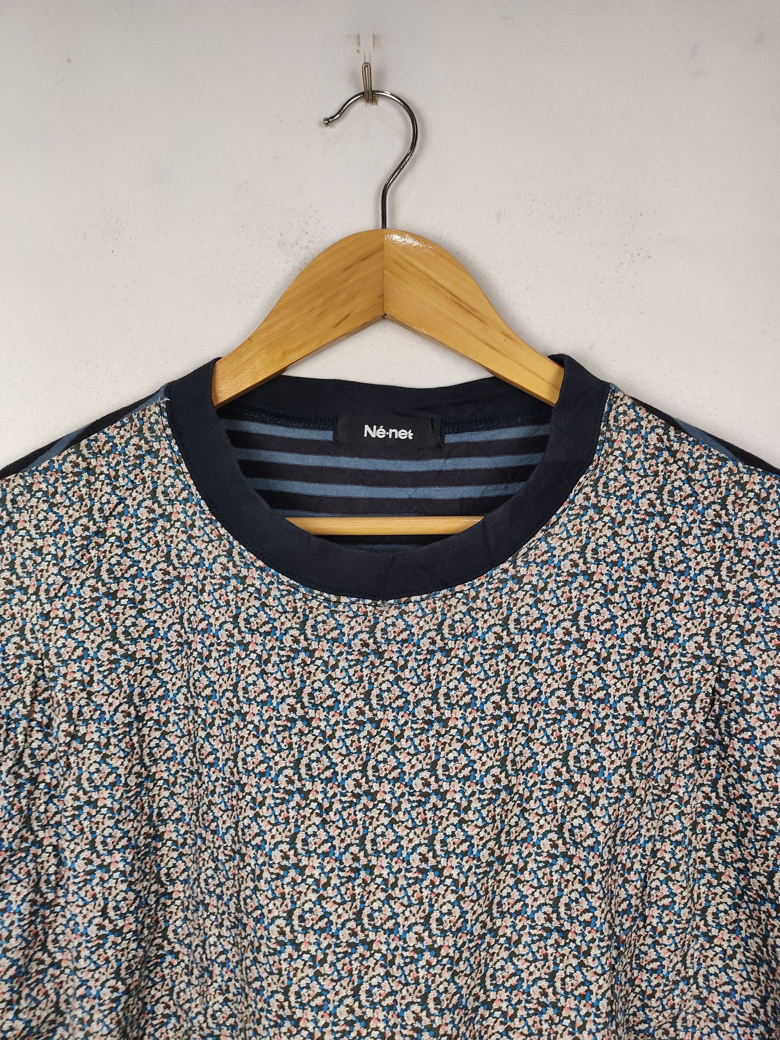 Ne-Net Ne-net MADE WITH LIBERTY FABRIC T Liberty print T-shirt Size L / US 10 / IT 46 - 2 Thumbnail