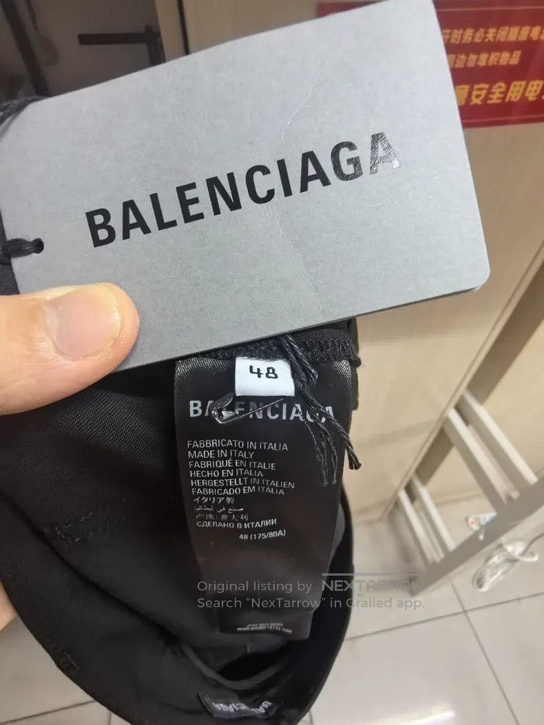 Balenciaga Balenciaga Black wool trousers Size US 32 / EU 48 - 6 Thumbnail