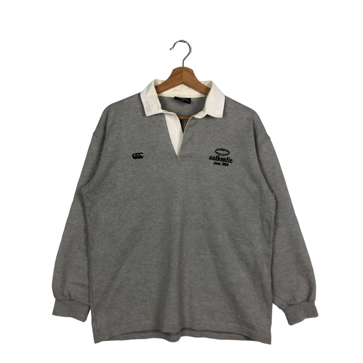 🔥90’s VINTAGE COLLAR SWEATSHIRT CANTERBURY OF NEW ZEALAND