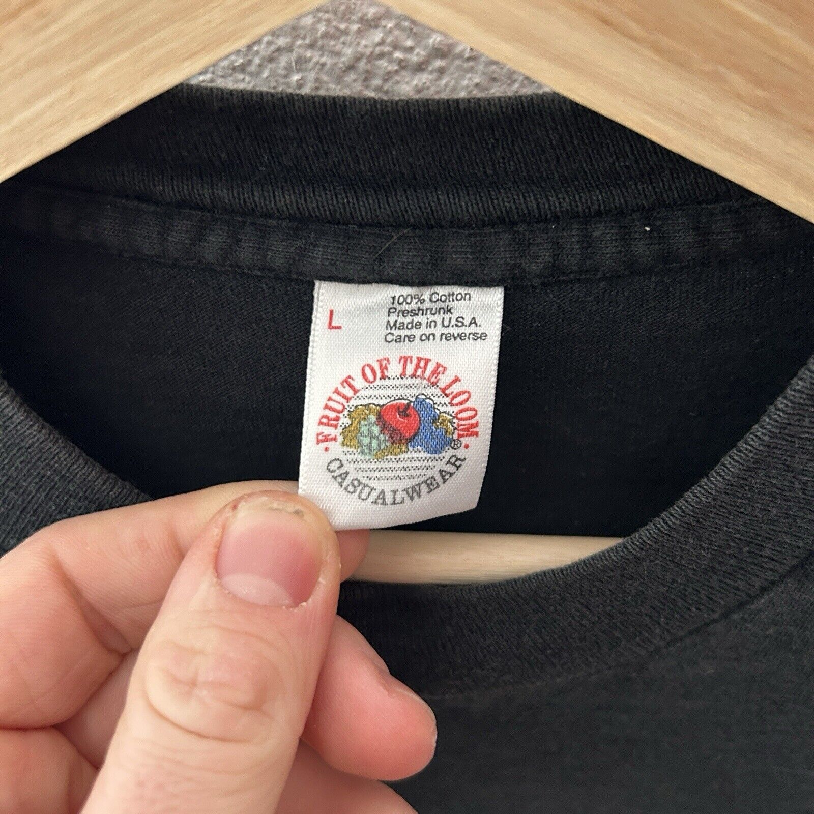 Fruit Of The Loom Vintage Chicago Bulls 1996 NBA Finals “Best Got Better” Tee Size US L / EU 52-54 / 3 - 4 Thumbnail