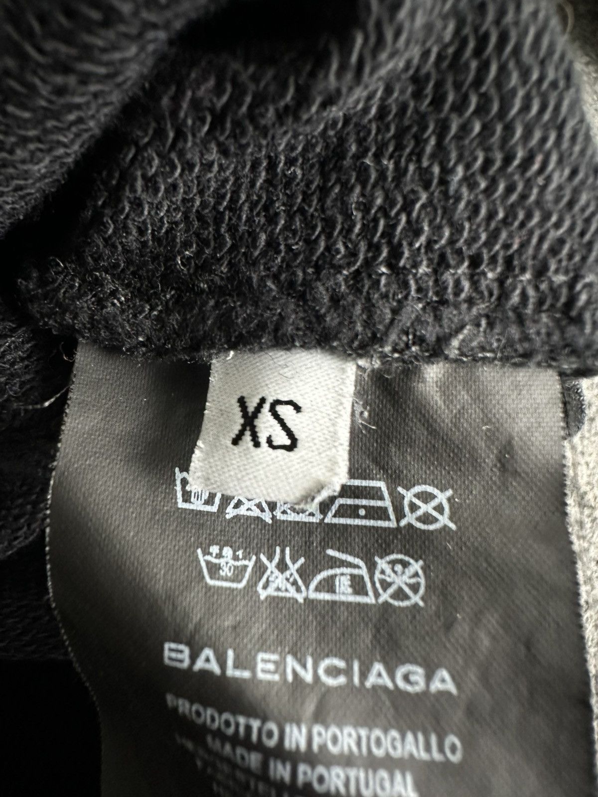 Balenciaga Balenciaga - Demna Gvasalia F/W17 Kering Logo - Hoodie Black Size US XS / EU 42 / 0 - 12 Thumbnail