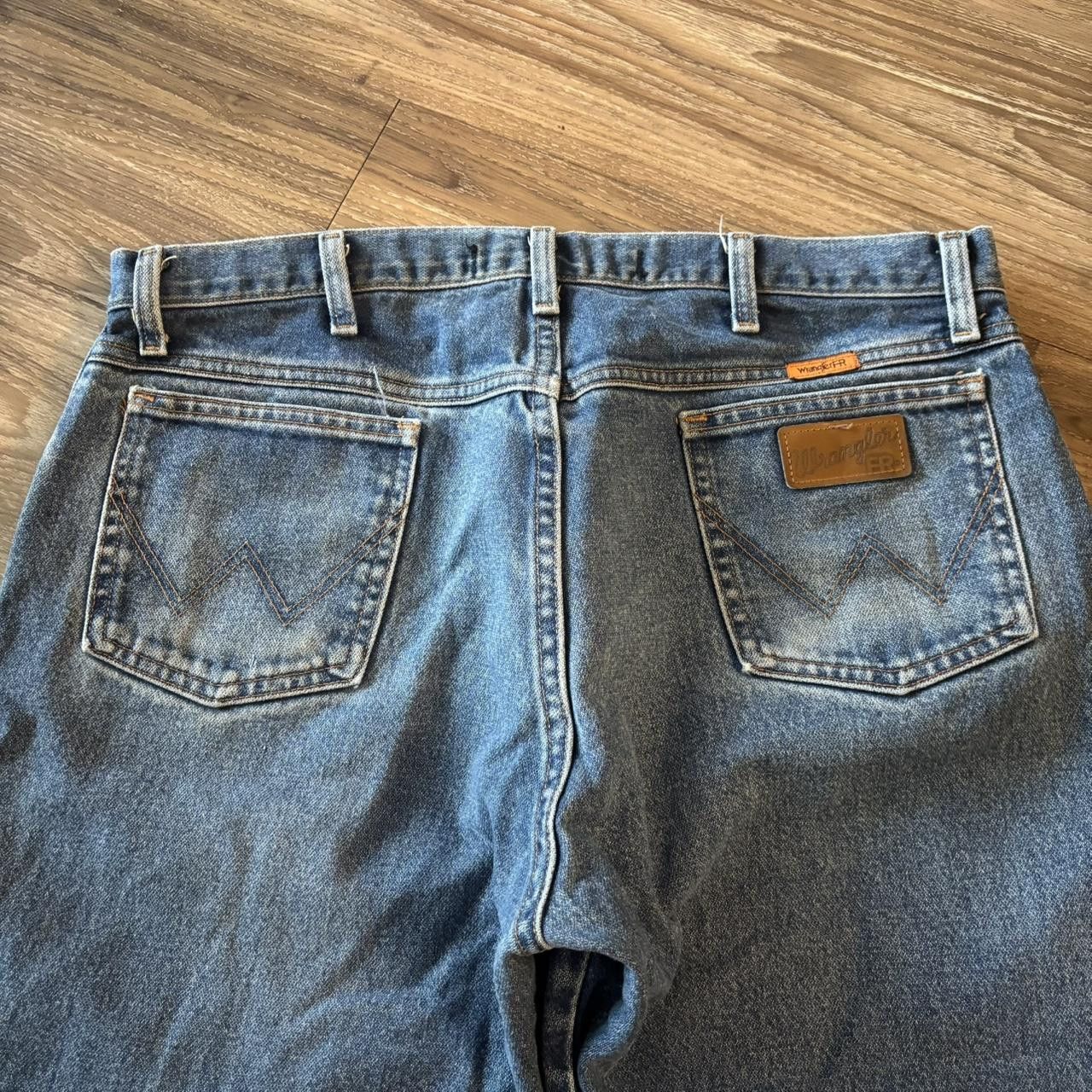 Vintage Crazy Vintage Y2K/2000s Grunge Dark Wash Workwear Denim Jeans. 36x30 Size US 36 / EU 52 - 7 Thumbnail